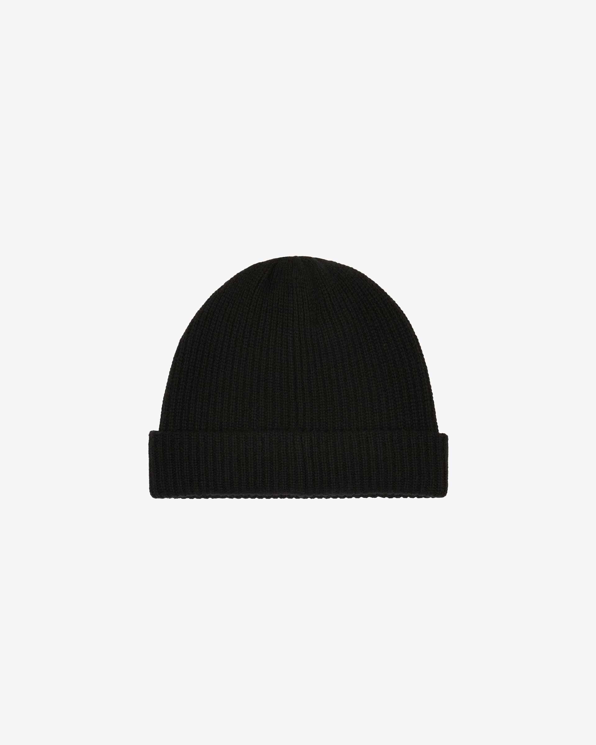 Cole Buxton | Cashmere Beanie | Unisex | One Size Fits All | Black