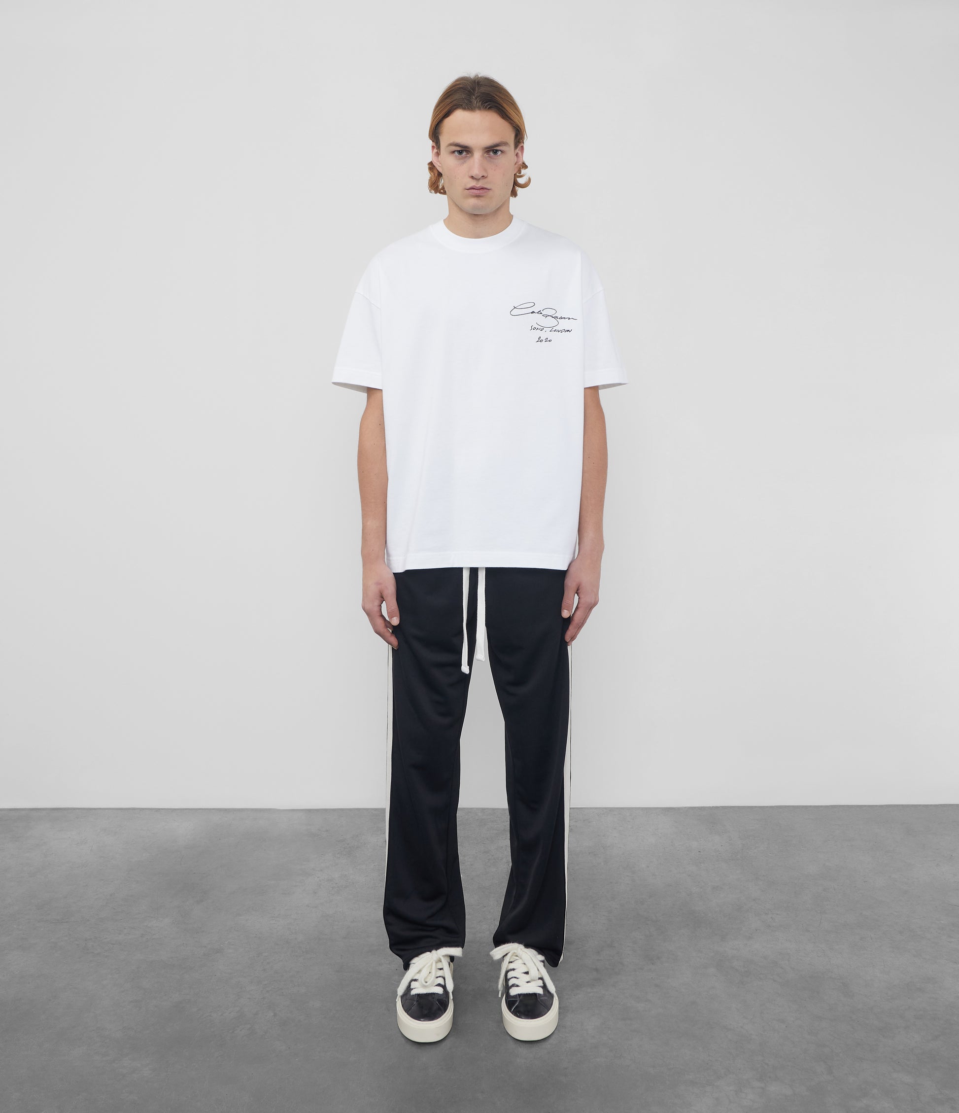 Cole Buxton | Signature T-Shirt | Mens | Cotton | White