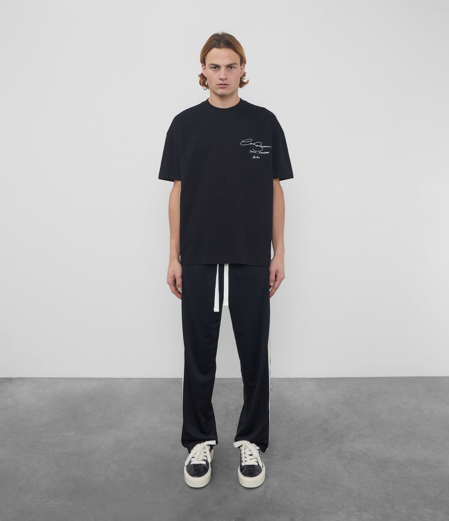 Cole Buxton | Signature T-Shirt | Mens | Cotton | Black