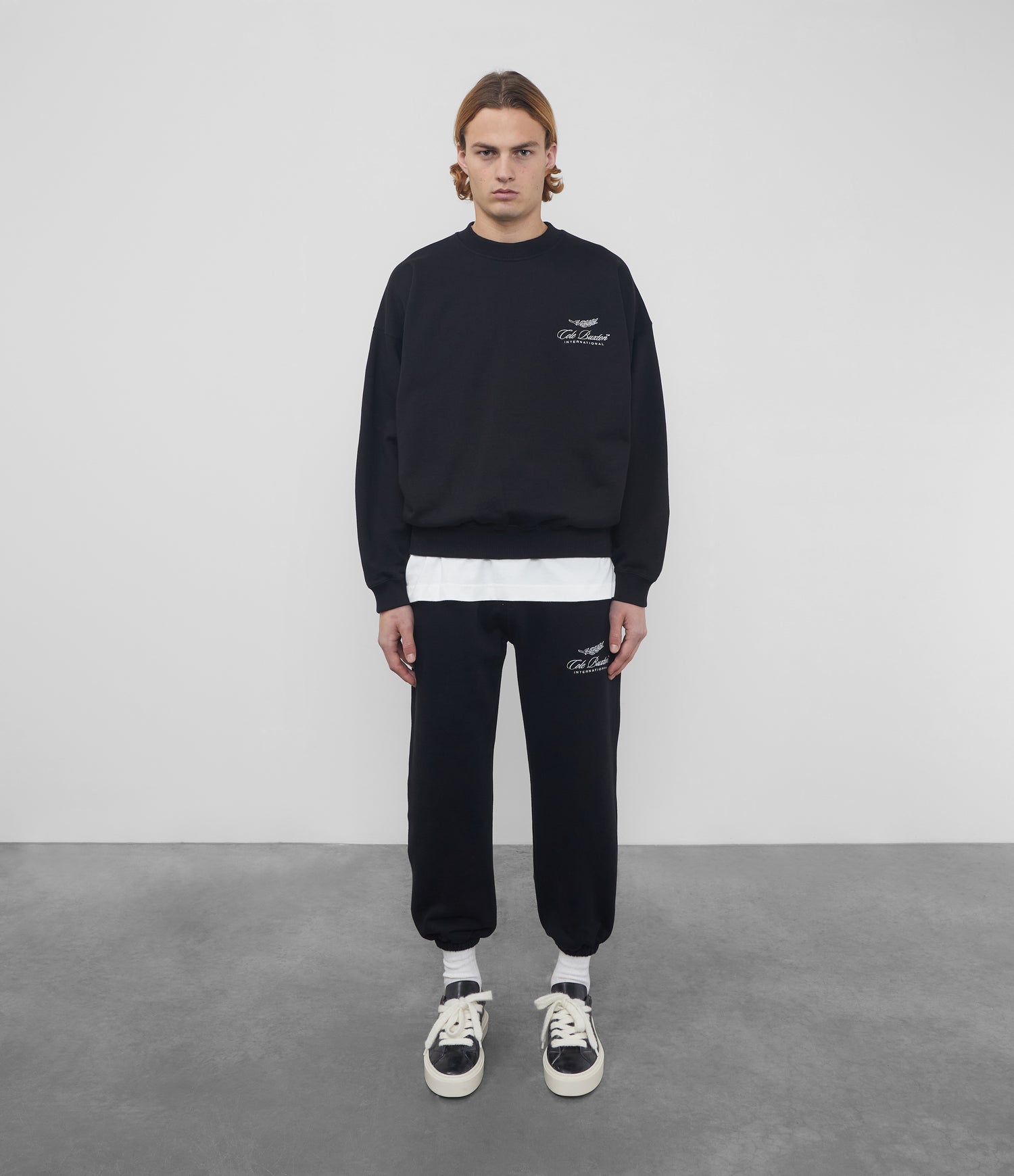 Cole Buxton | International Sweatshirt | Mens | Cotton | Black