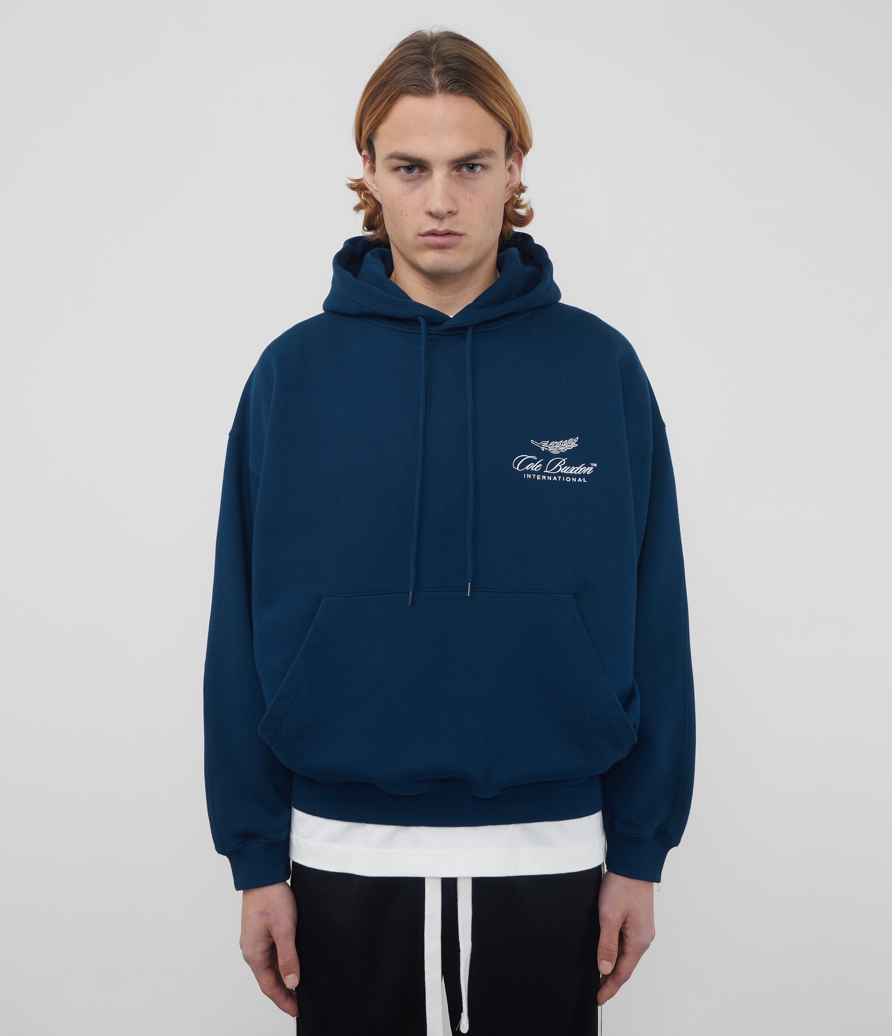 Dark blue hoodie mens online