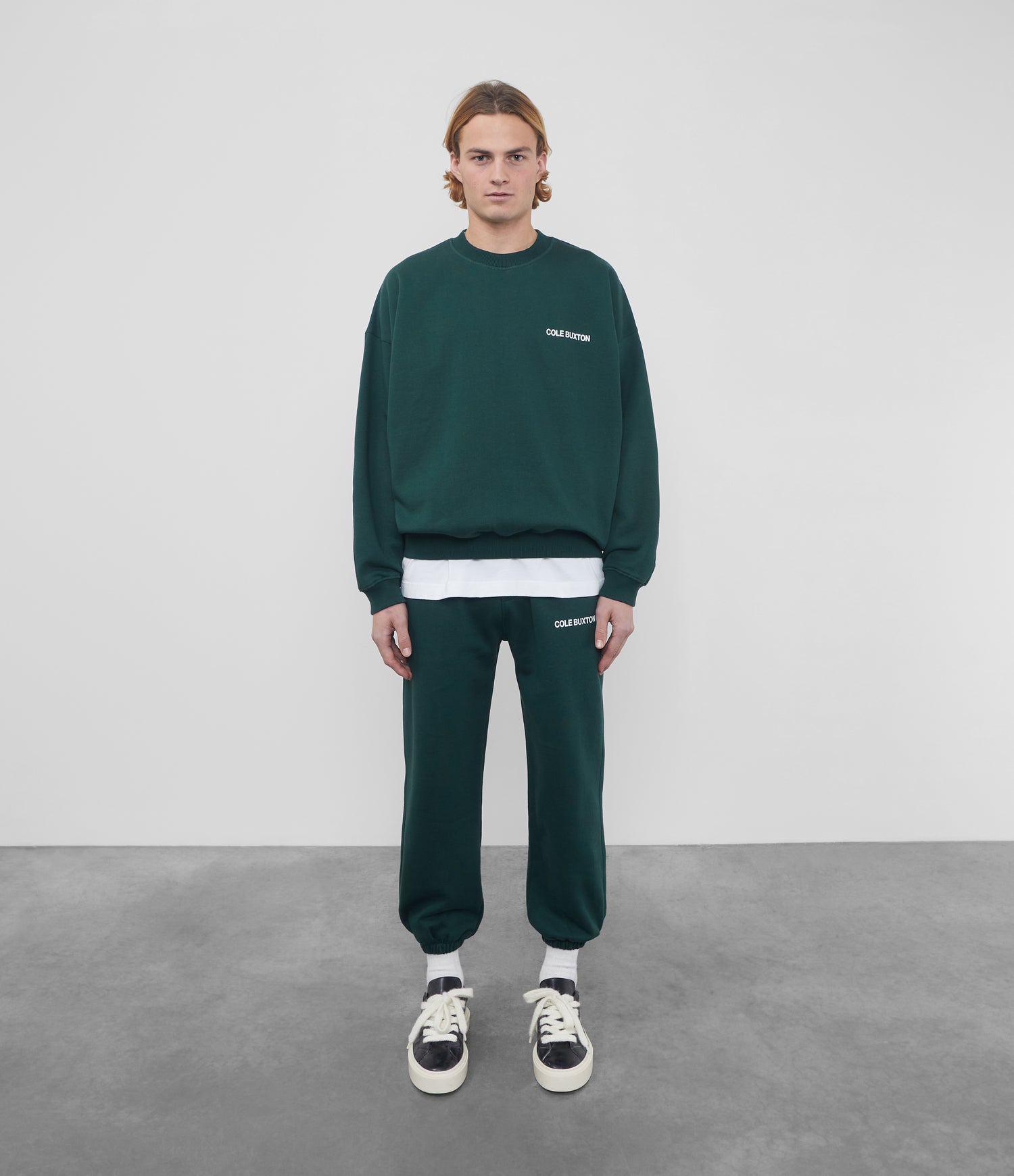 Cole Buxton | Sportswear Sweatshirt | Mens | Cotton | Green