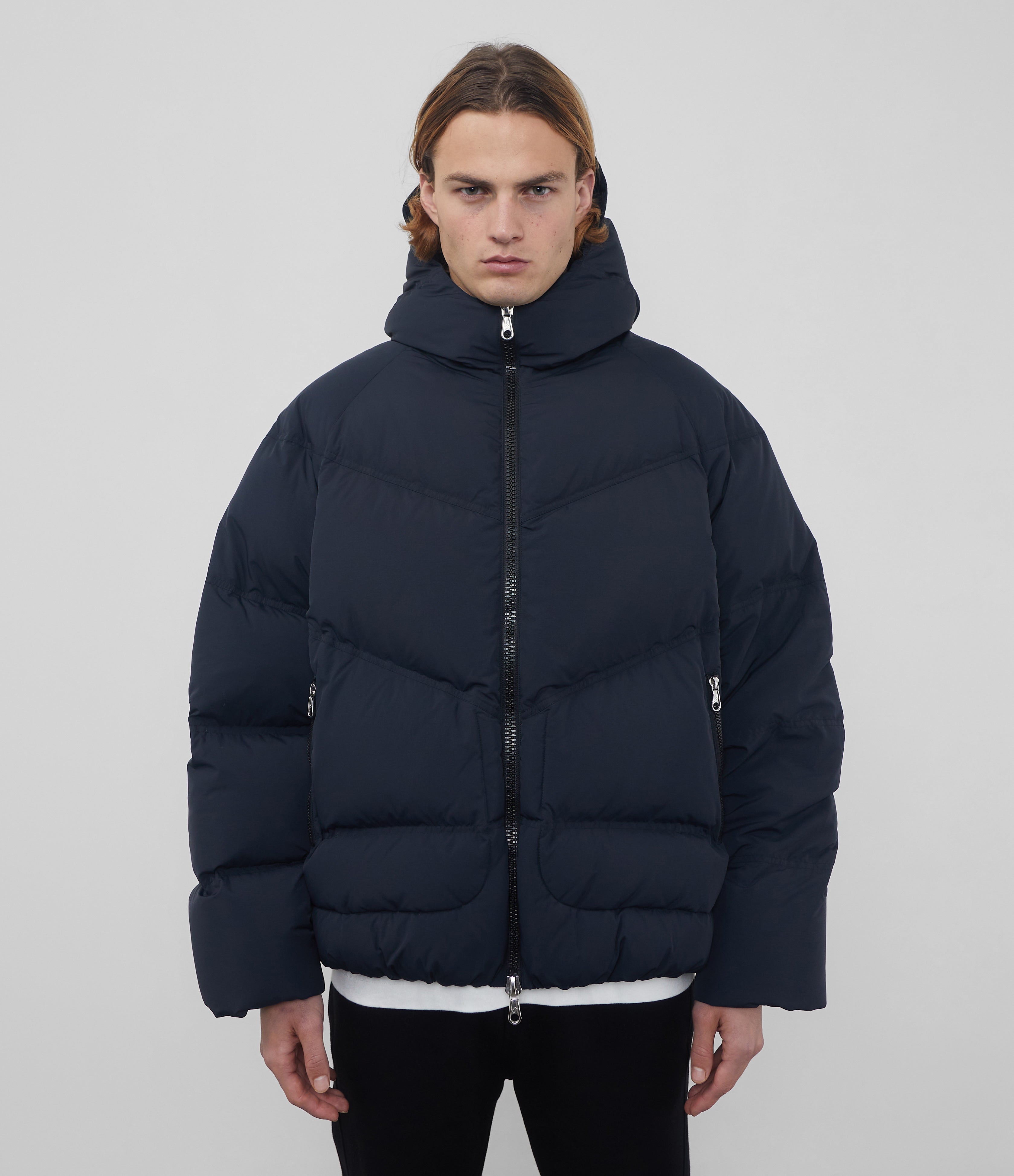 HOODED DOWN INSULATED JACKET