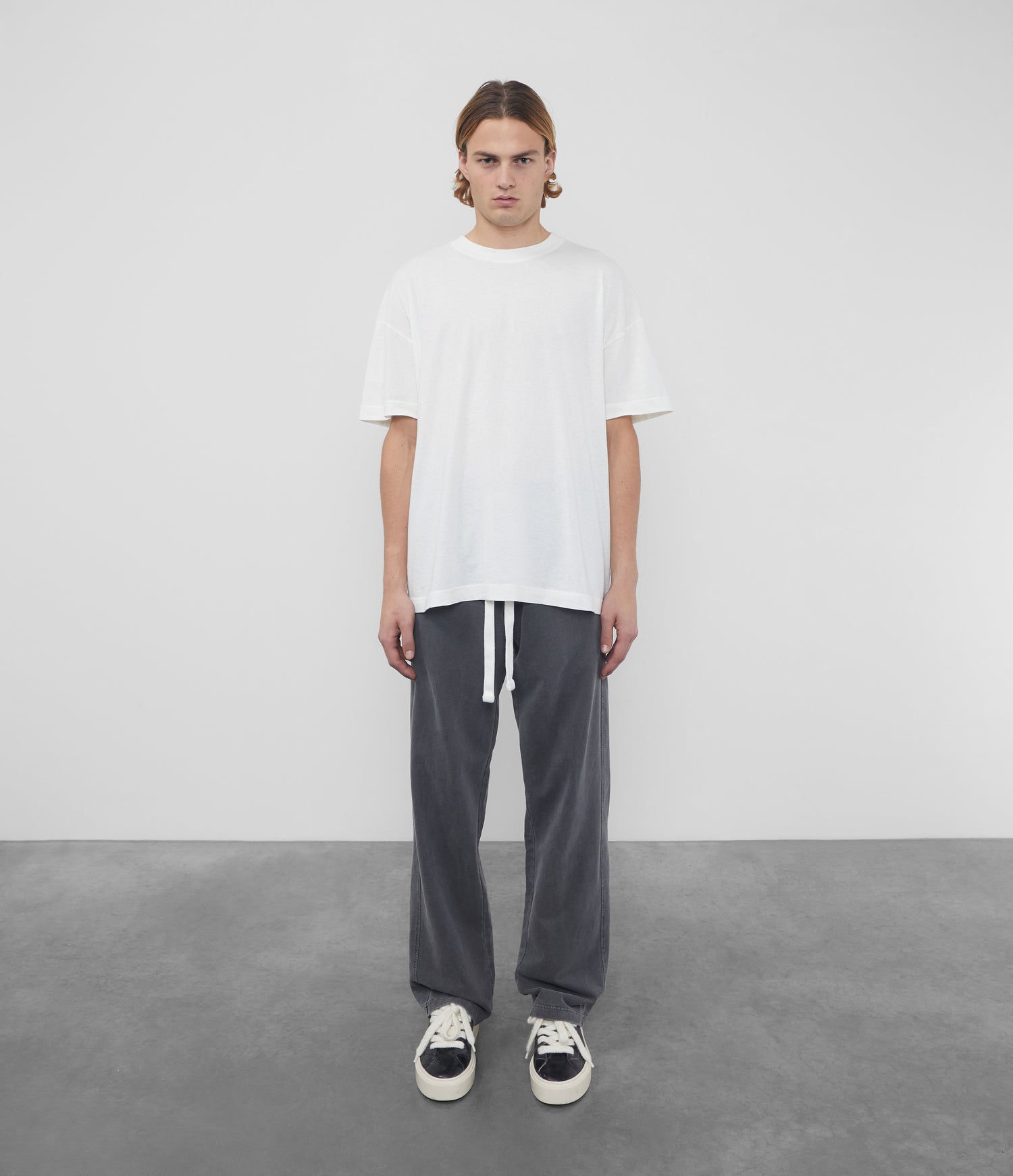 Cole Buxton | Lounge Sweatpants | Mens | Cotton | Washed Black