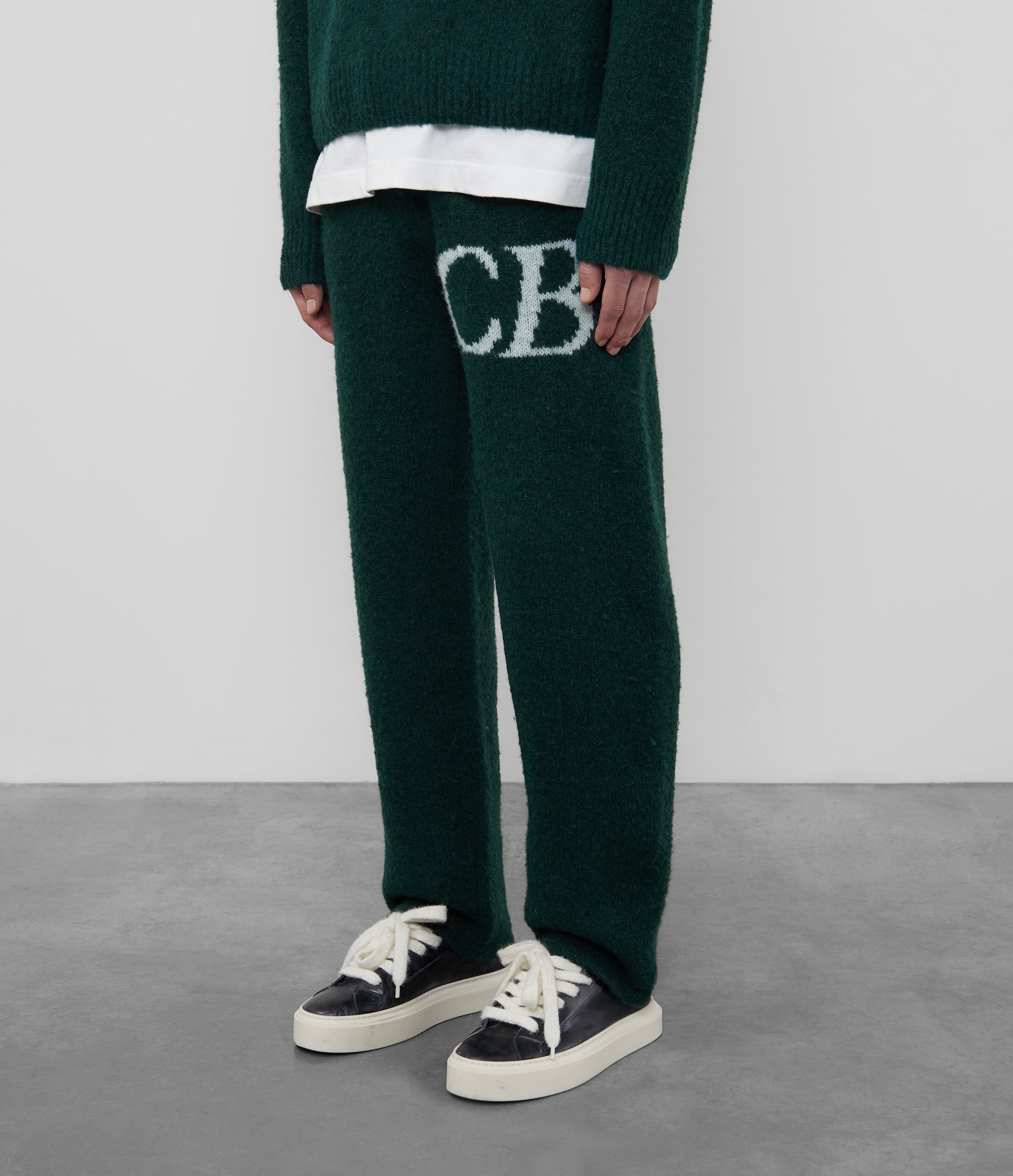 Green 2024 knit pants