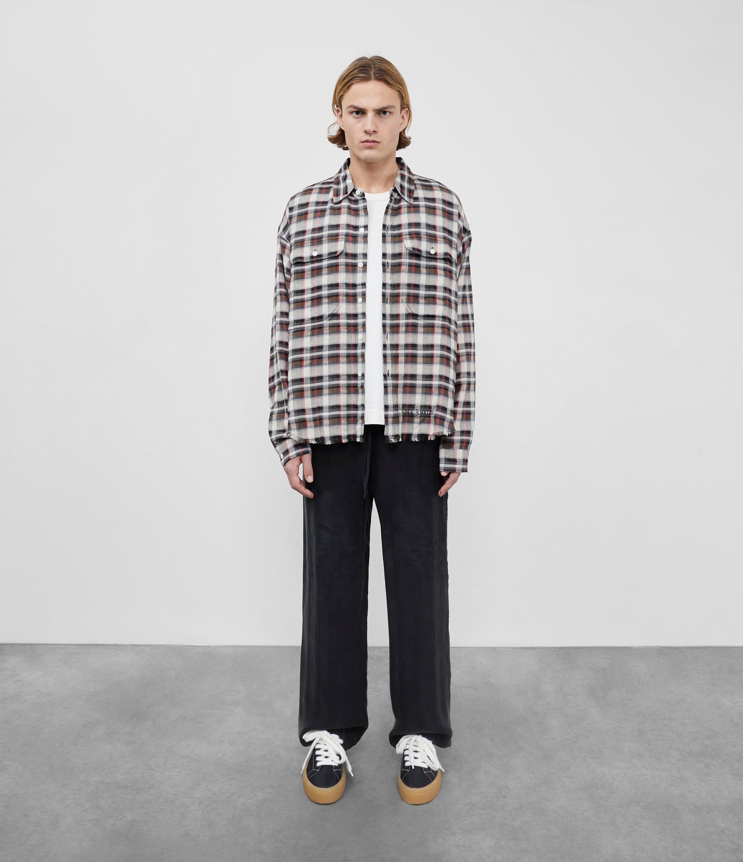 Cole Buxton | Ivy League Shirt | Mens | Viscose | Checked