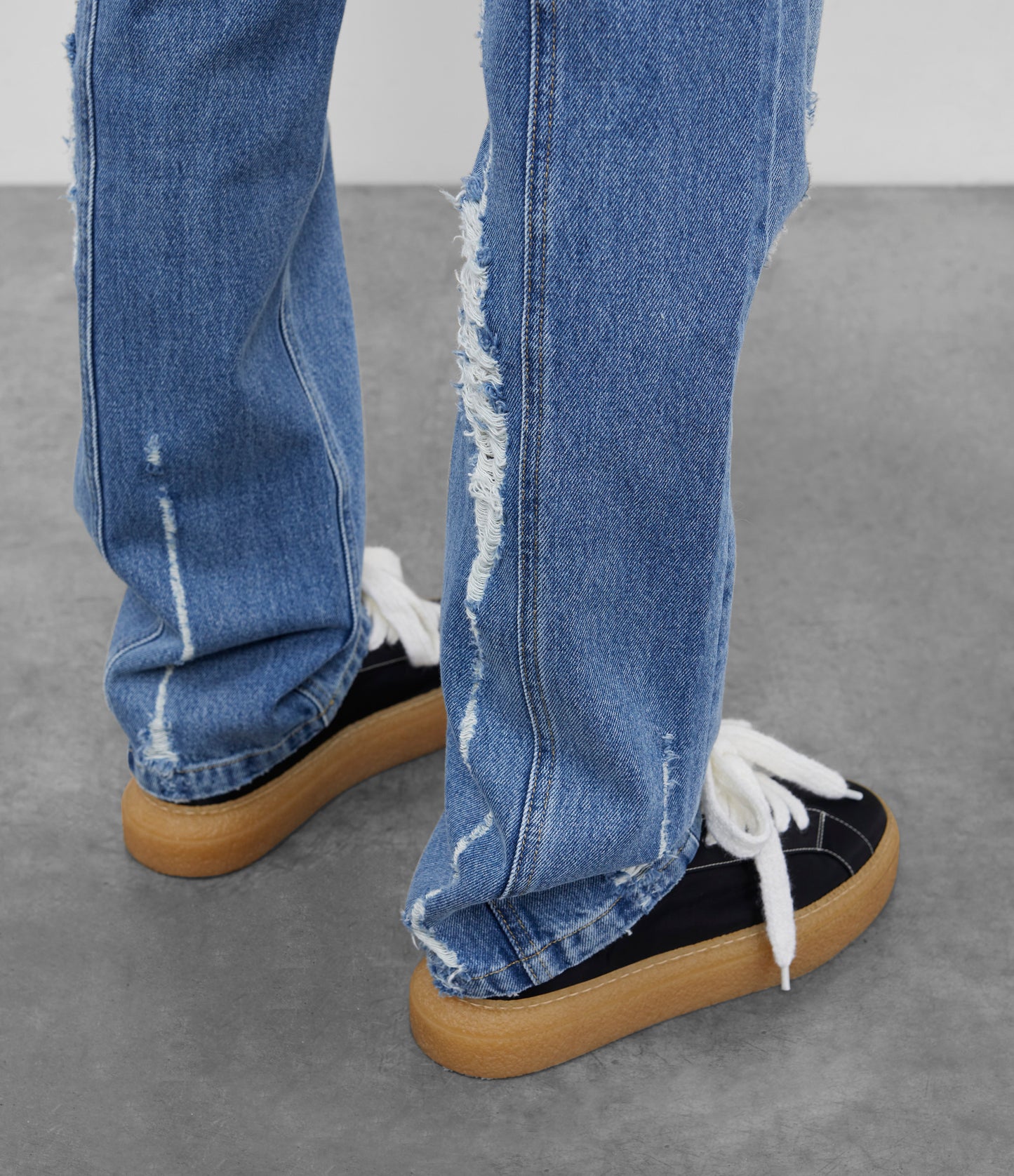 Cole Buxton | Distressed Denim Jeans | Men's | Blue