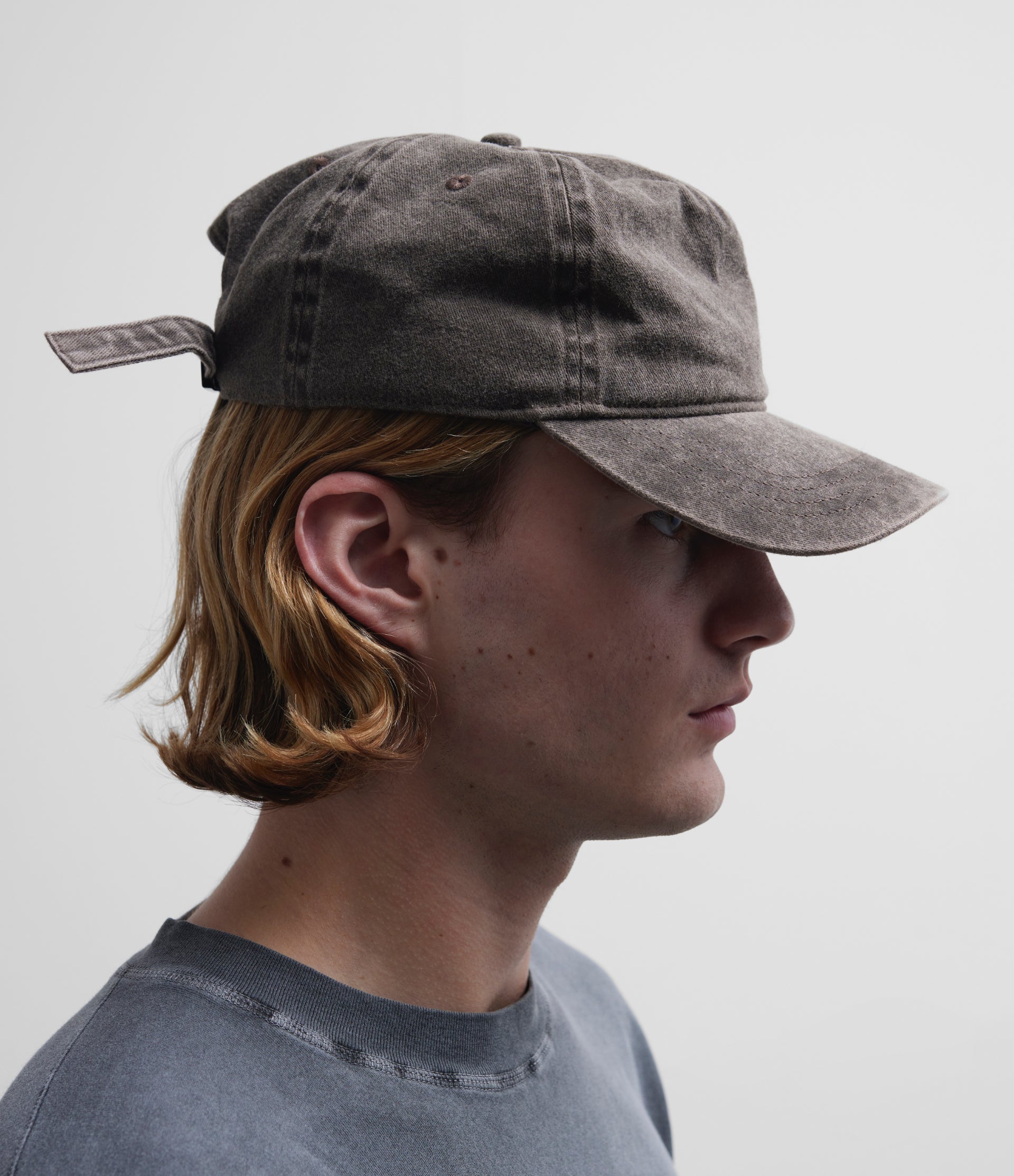 Cole Buxton | Garment Dyed Dad Cap | Mens | One Size Fits All | Washed Brown