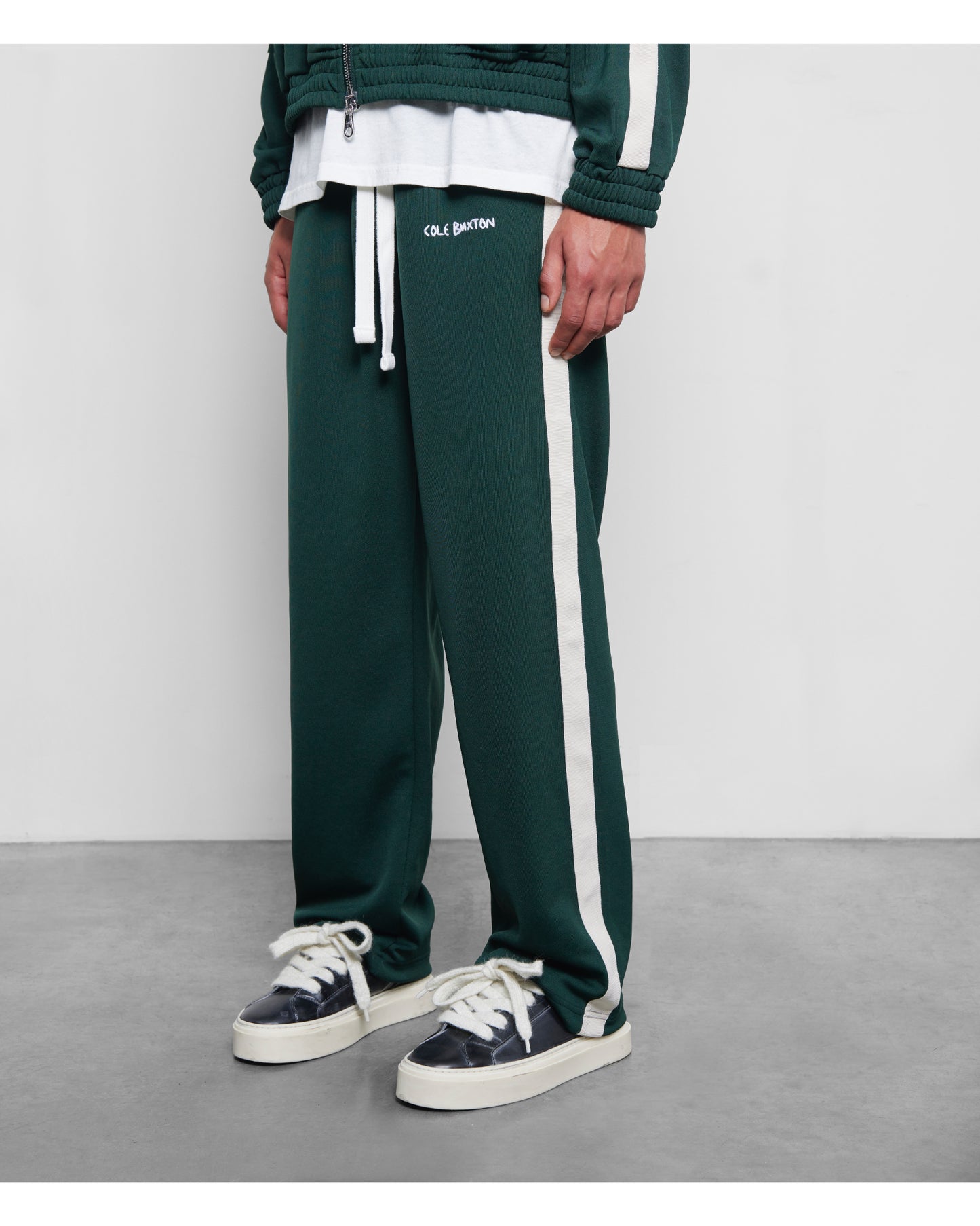 HAND EMBROIDERY TRACK PANTS