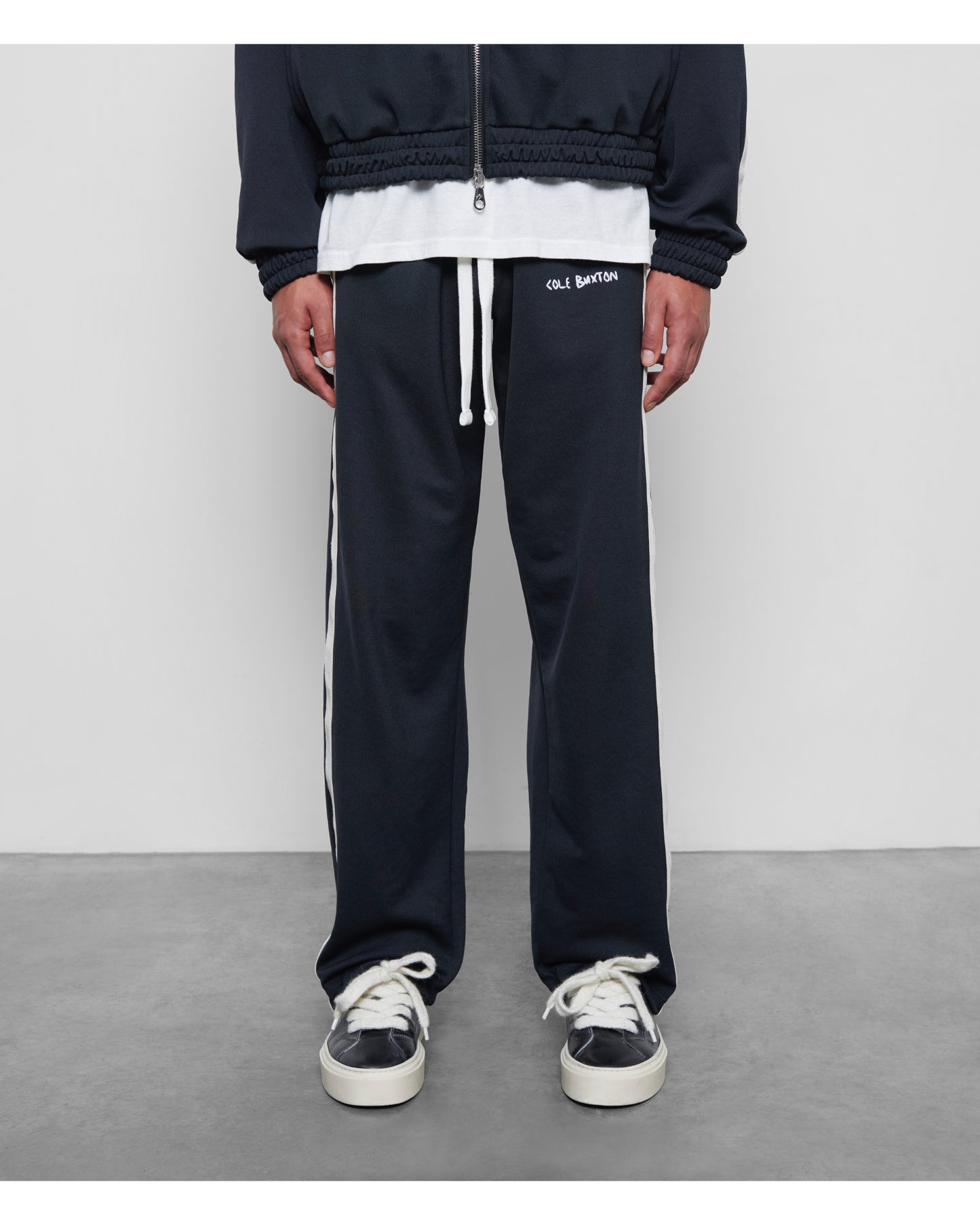 HAND EMBROIDERY TRACK PANTS