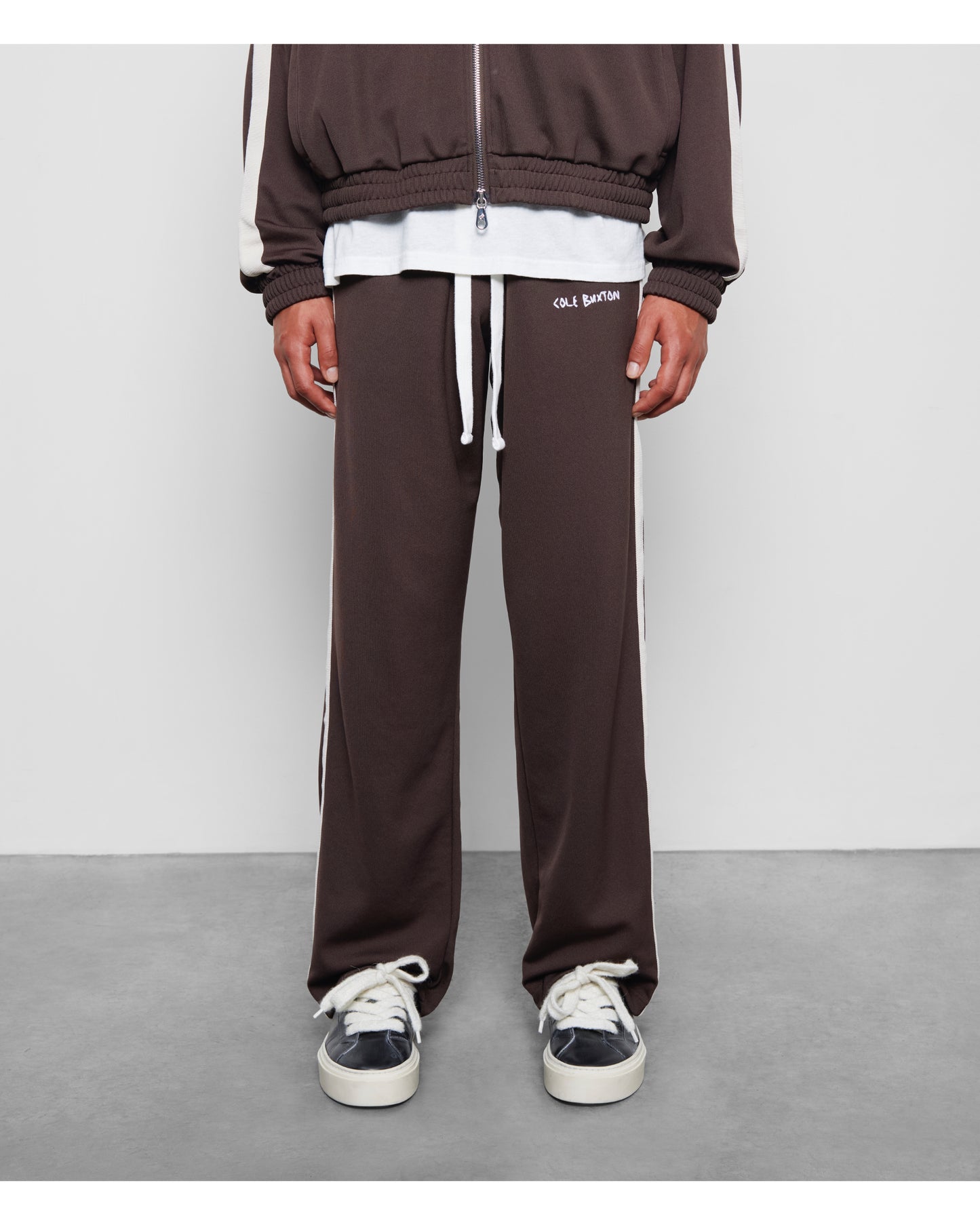 HAND EMBROIDERY TRACK PANTS