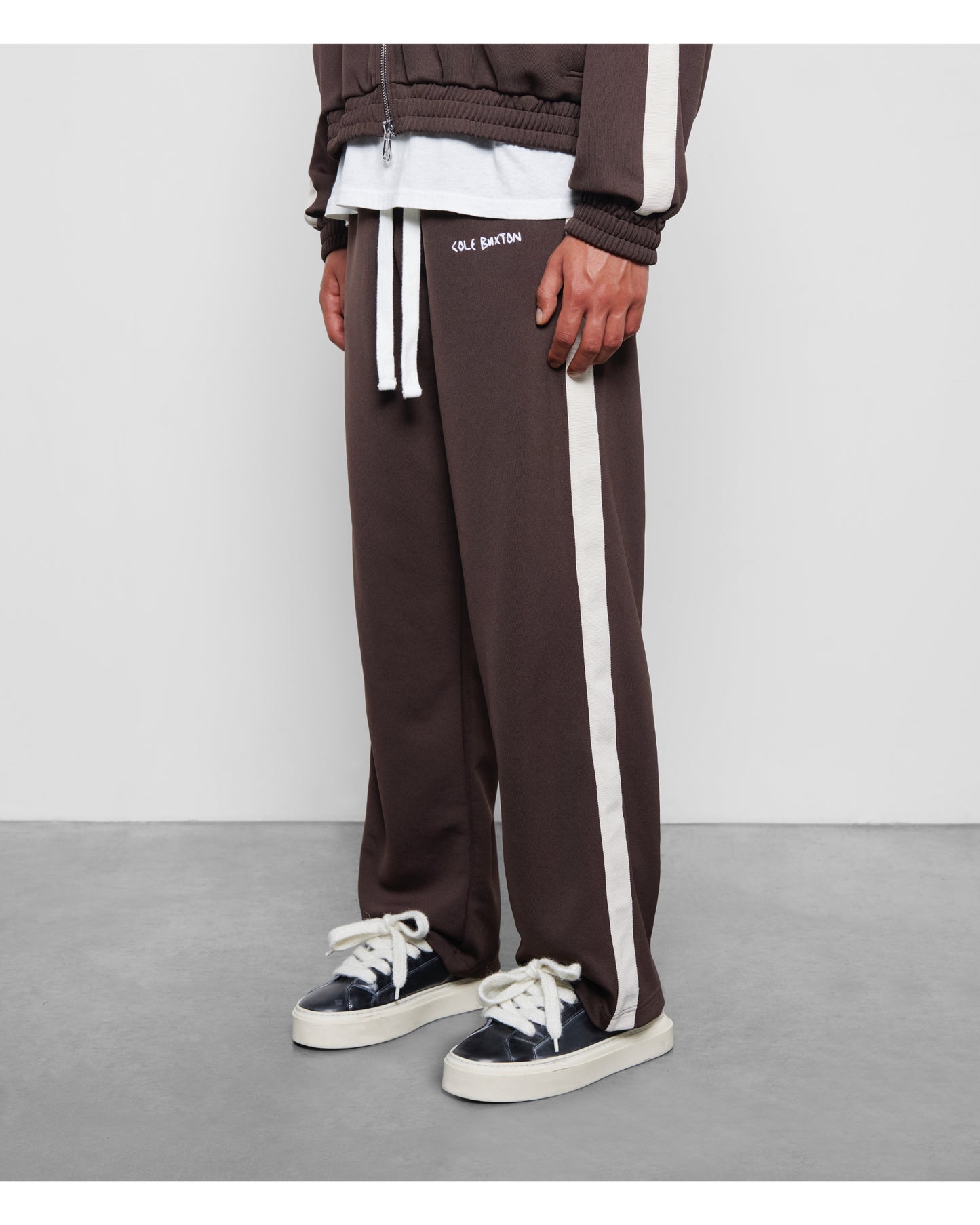 HAND EMBROIDERY TRACK PANTS