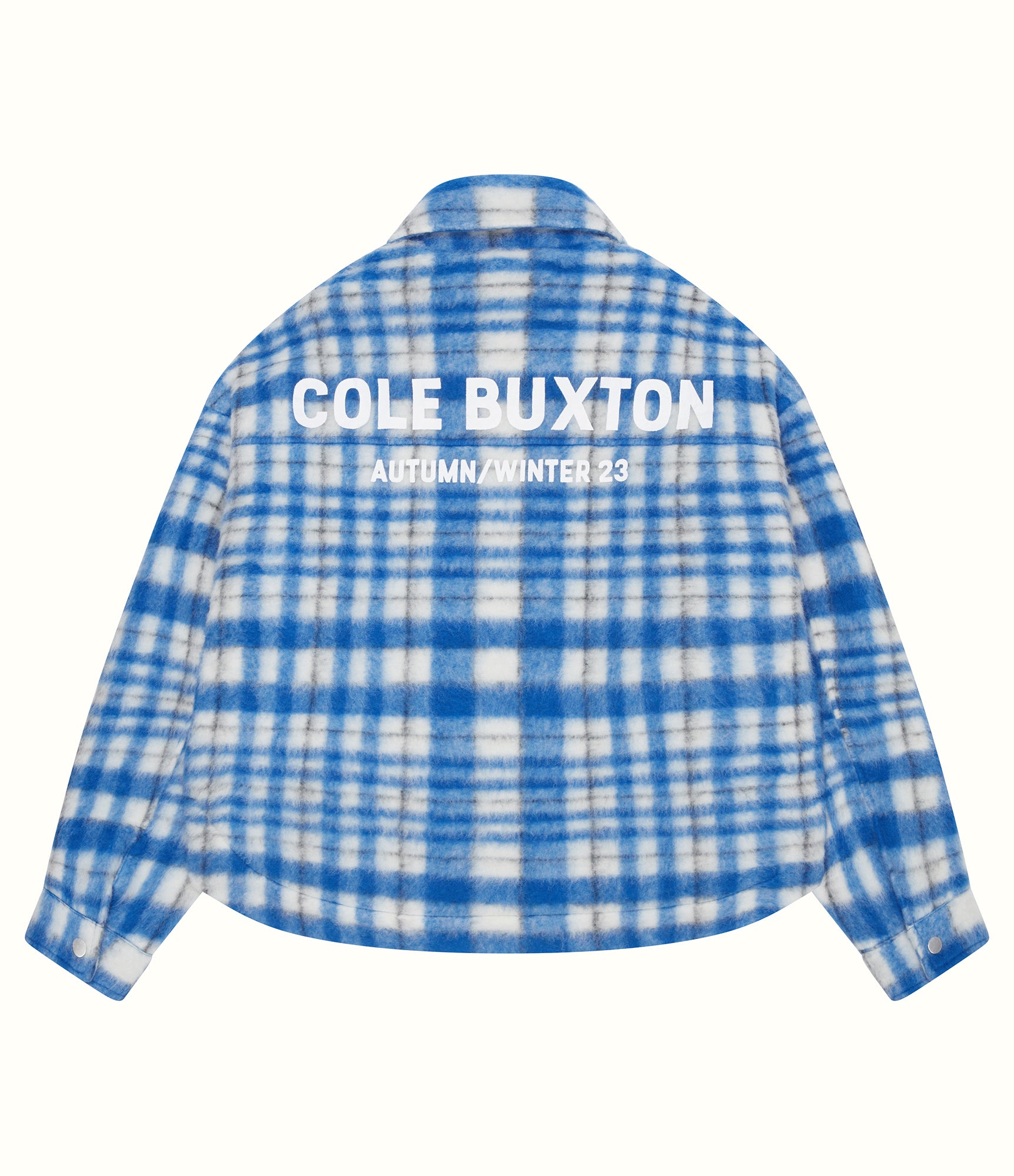 COLE BUXTON - LOGO WOOL OVERSHIRT – Cole Buxton