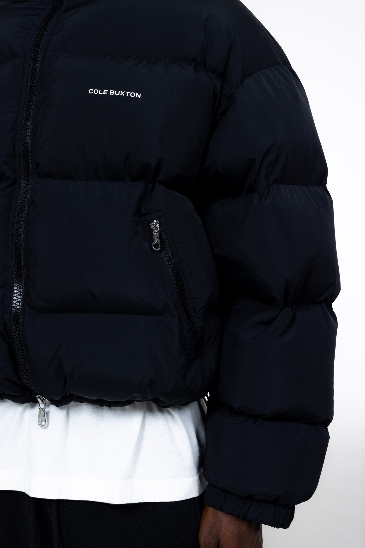 CROPPED LOGO PUFFER