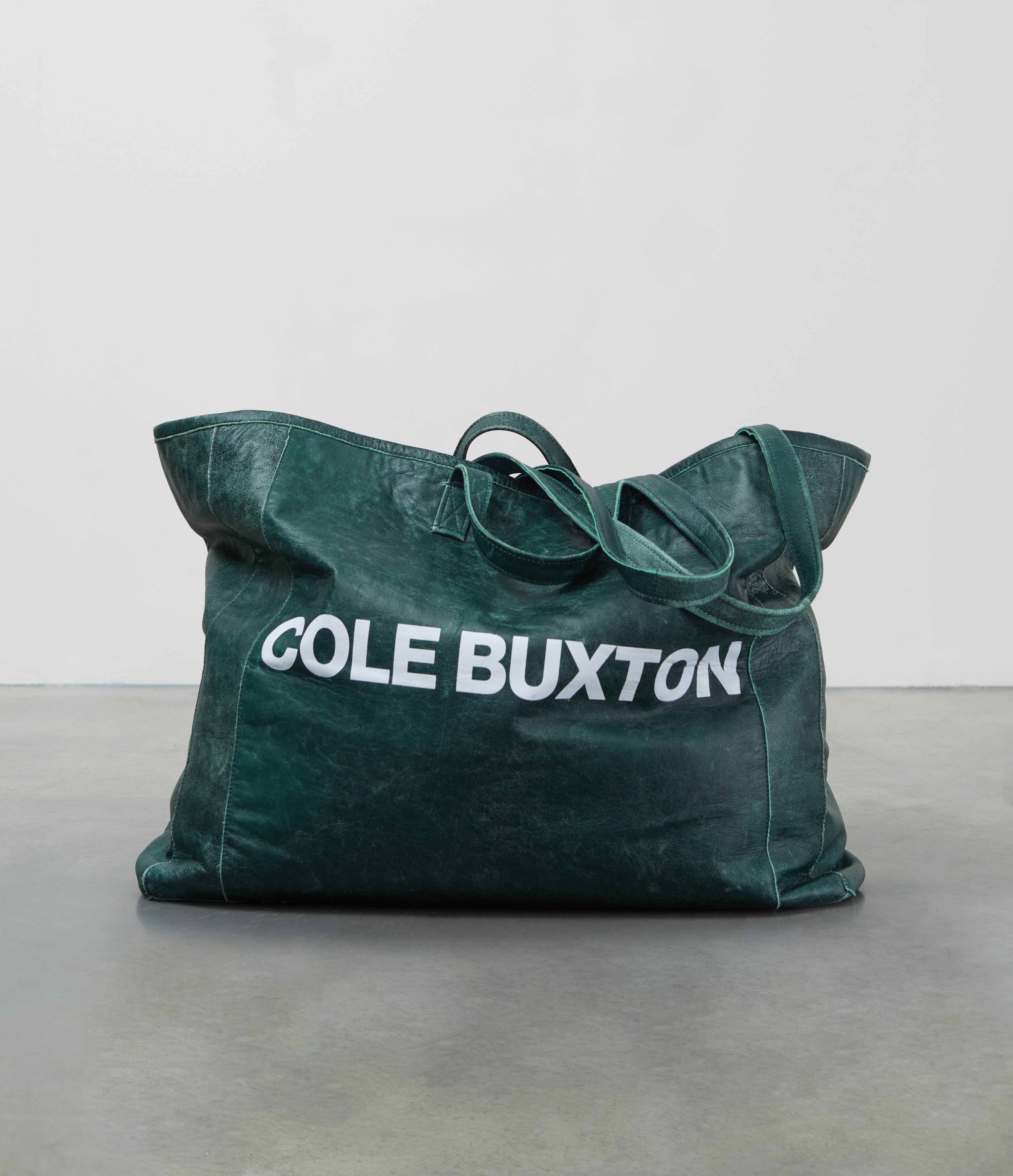 XL CRACKED LEATHER BAG Cole Buxton