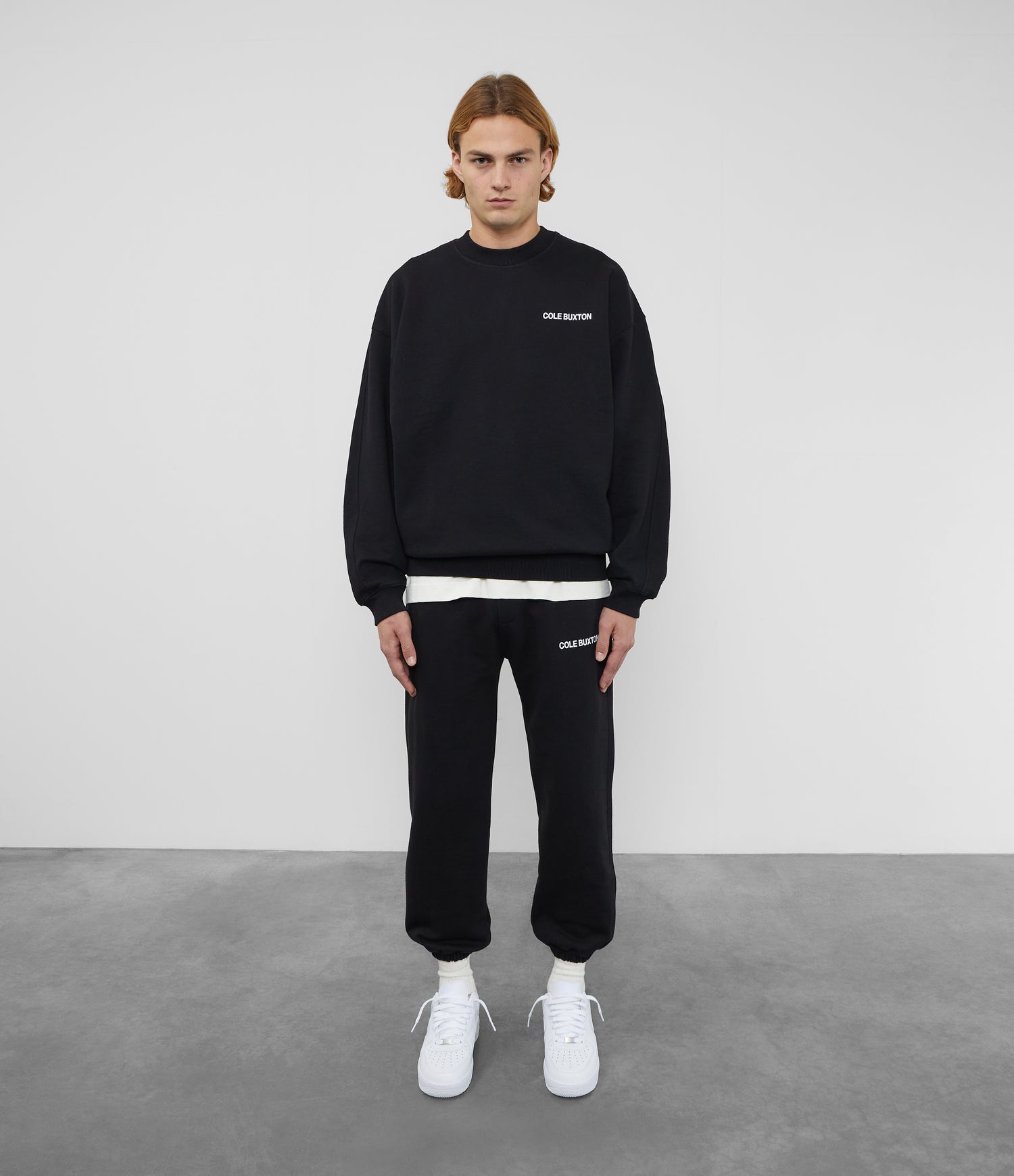 Cole Buxton | Sportswear Sweatpants | Mens | Cotton | Black