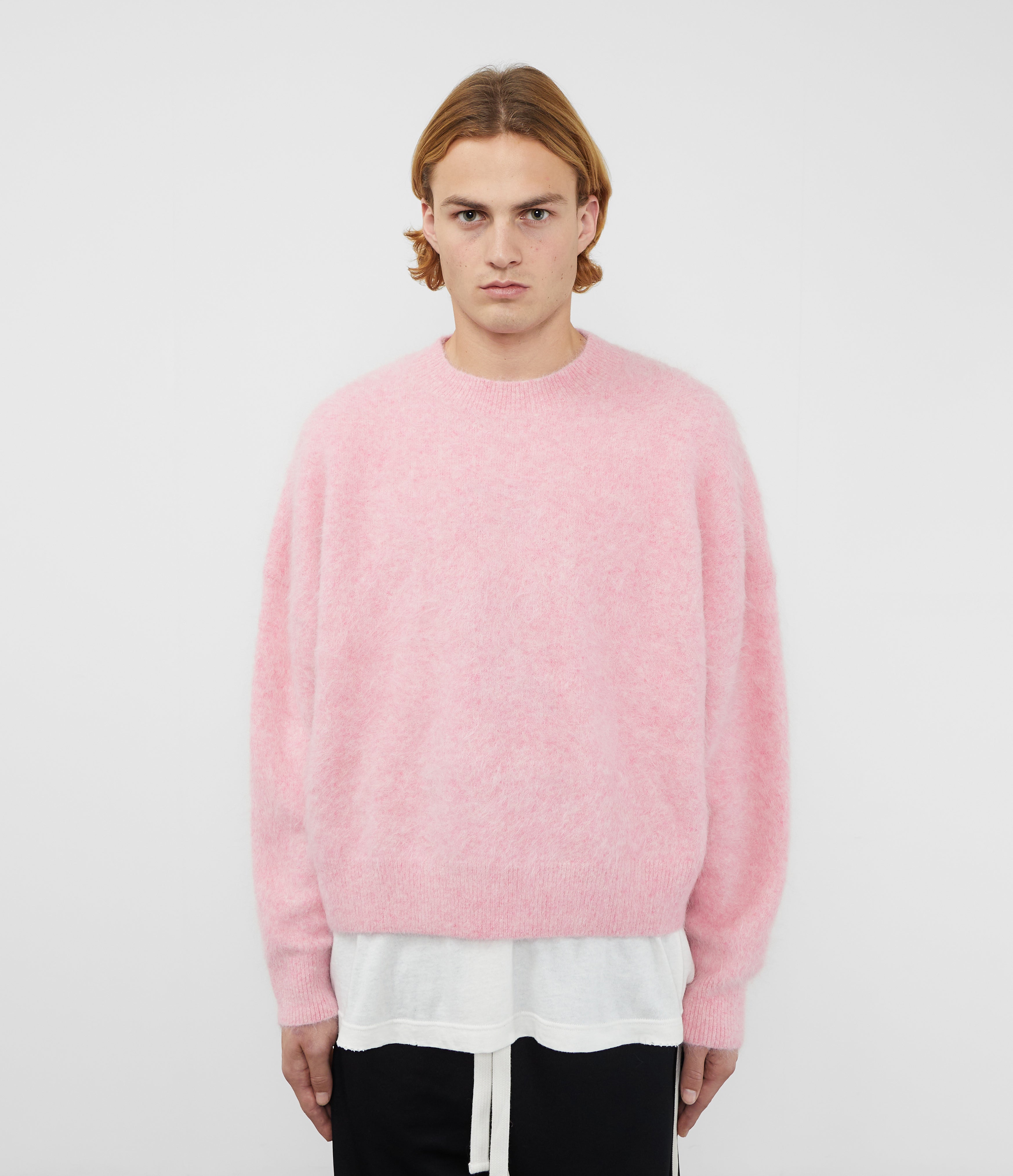 Pink and grey sweater hotsell