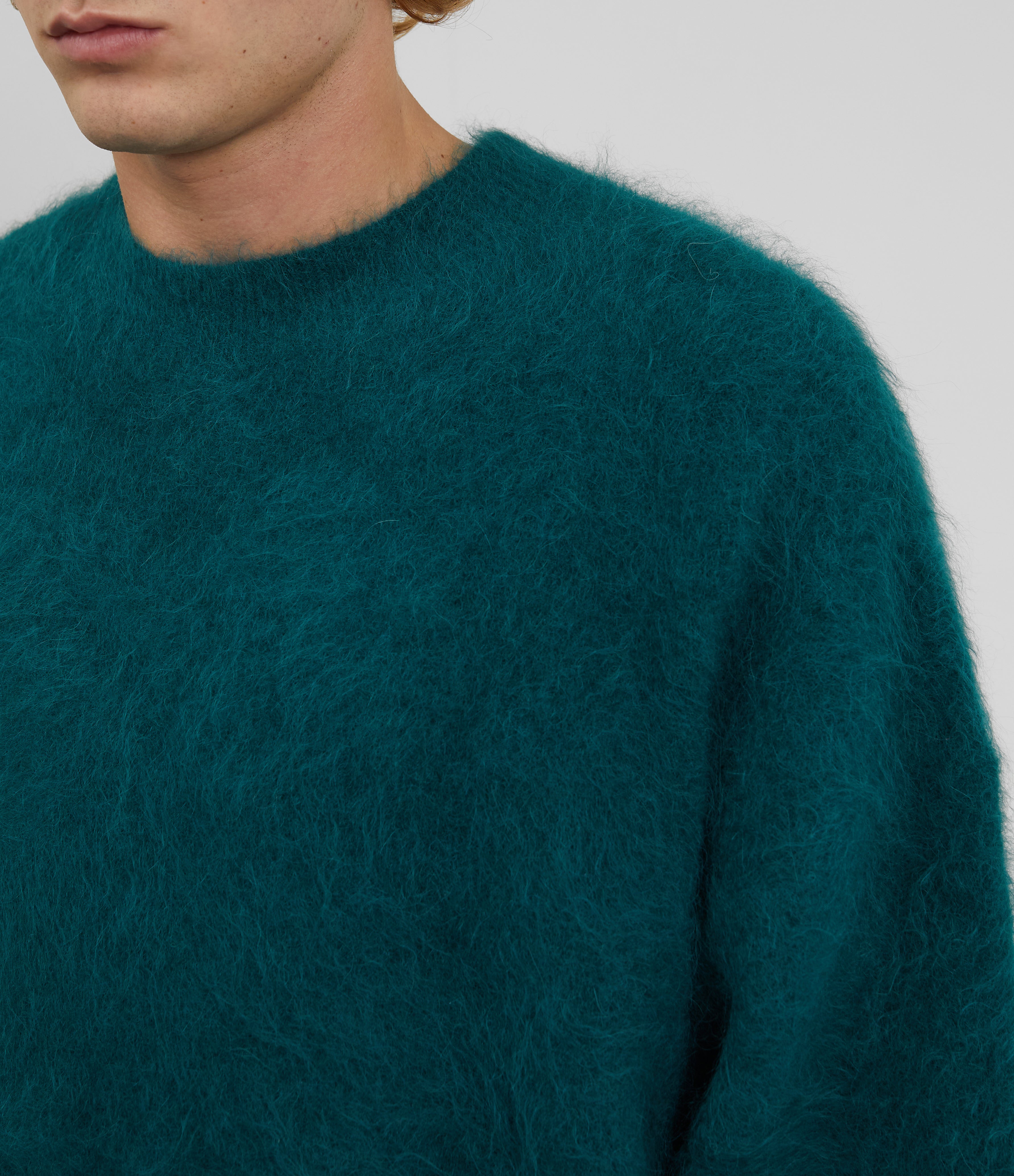 Cole Buxton | Alpaca Knit Sweater | Unisex | Alpaca | Hand Brushed ...