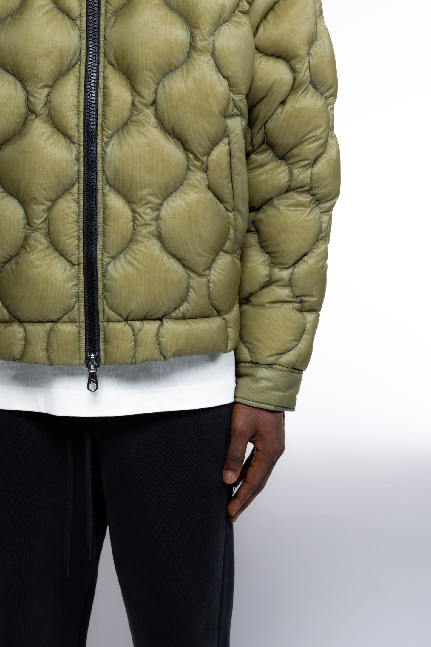 TRANSLUCENT QUILTED OVERSHIRT