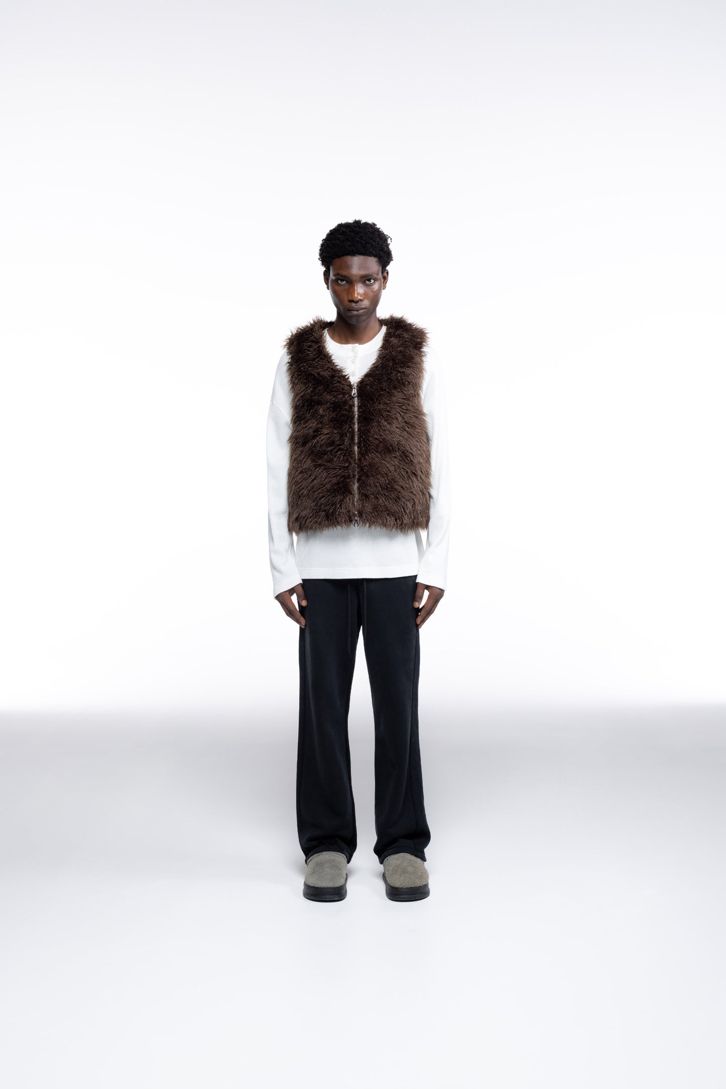 MOHAIR GILET