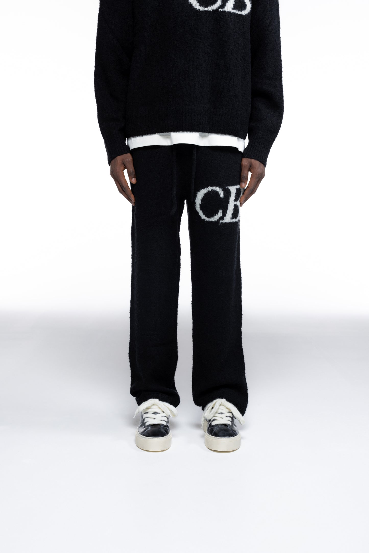 CB LOGO KNIT PANTS