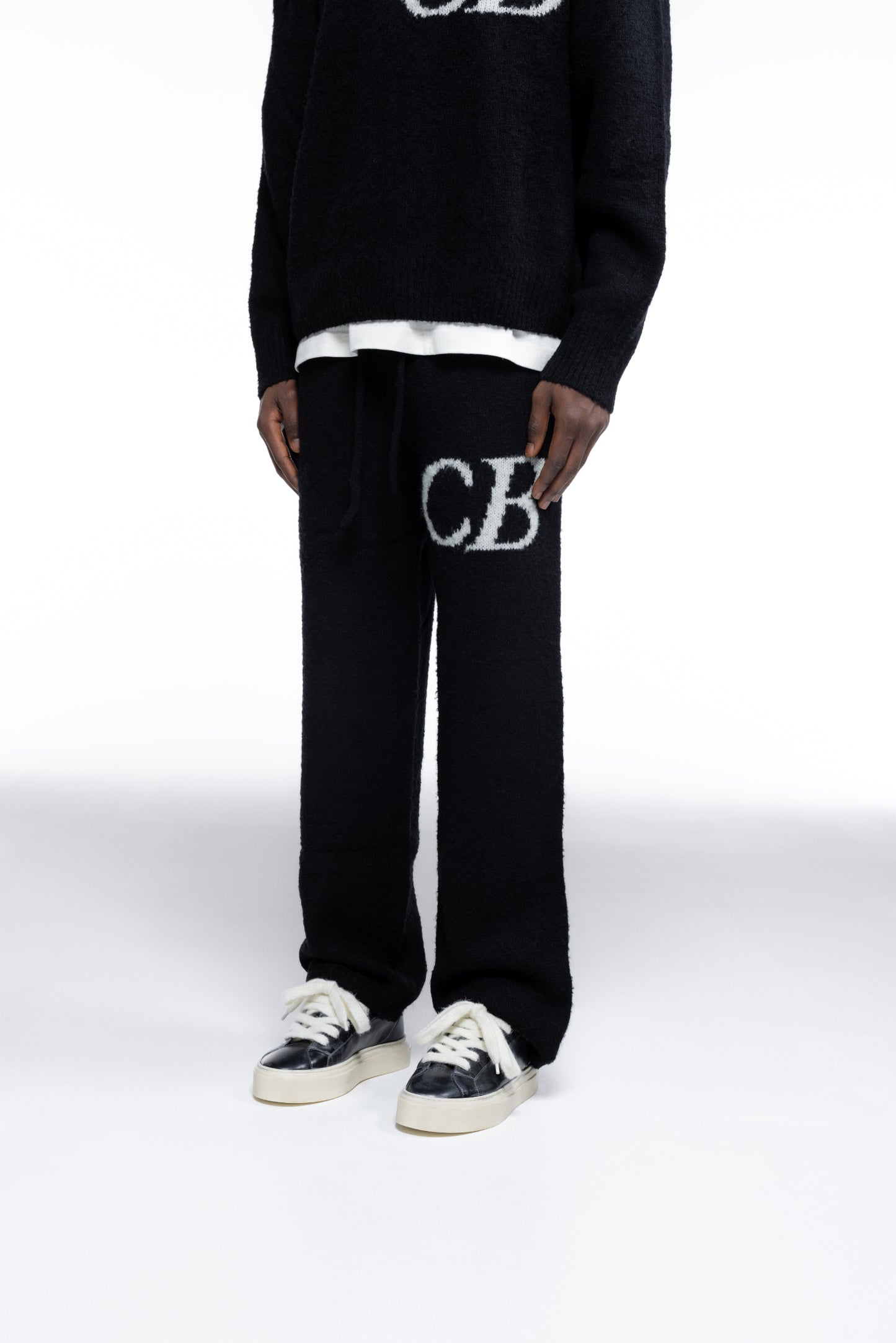 CB LOGO KNIT PANTS