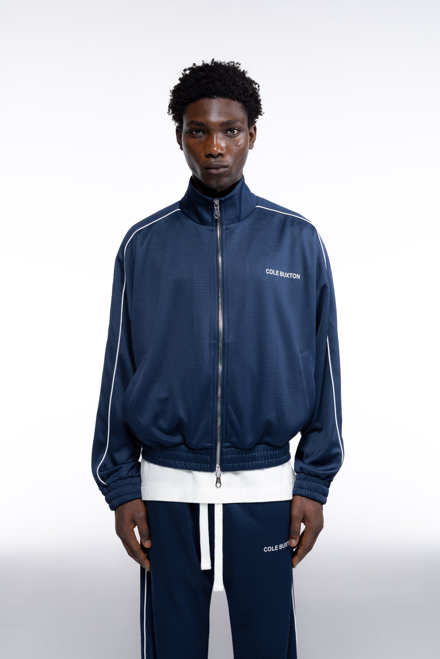 PIPED TRACK JACKET