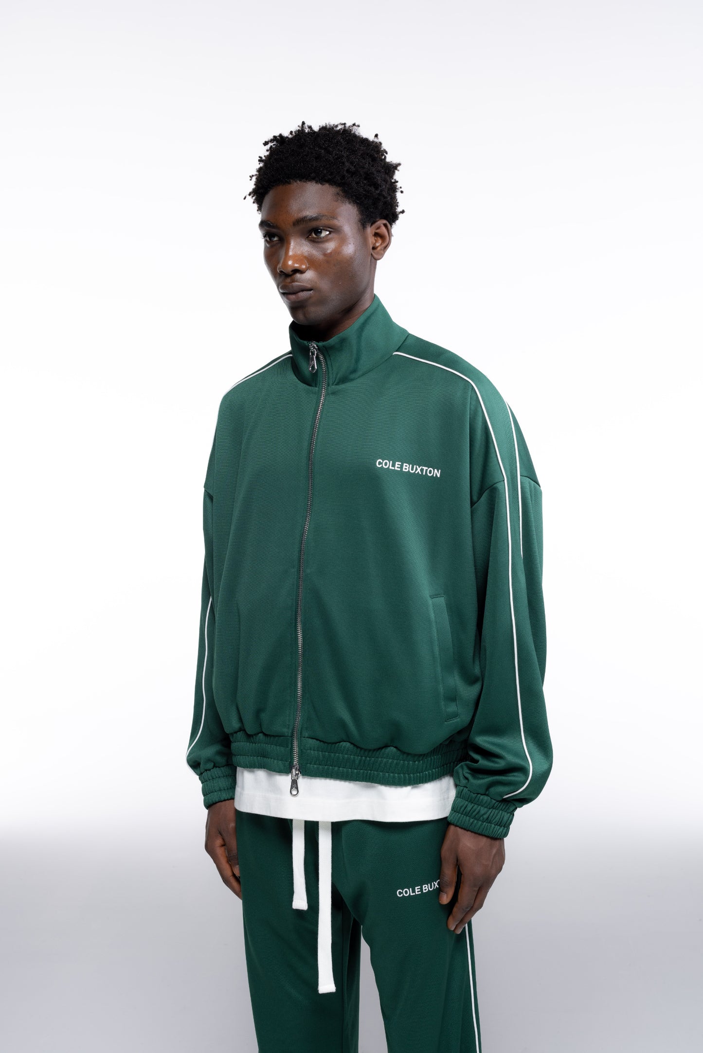 PIPED TRACK JACKET