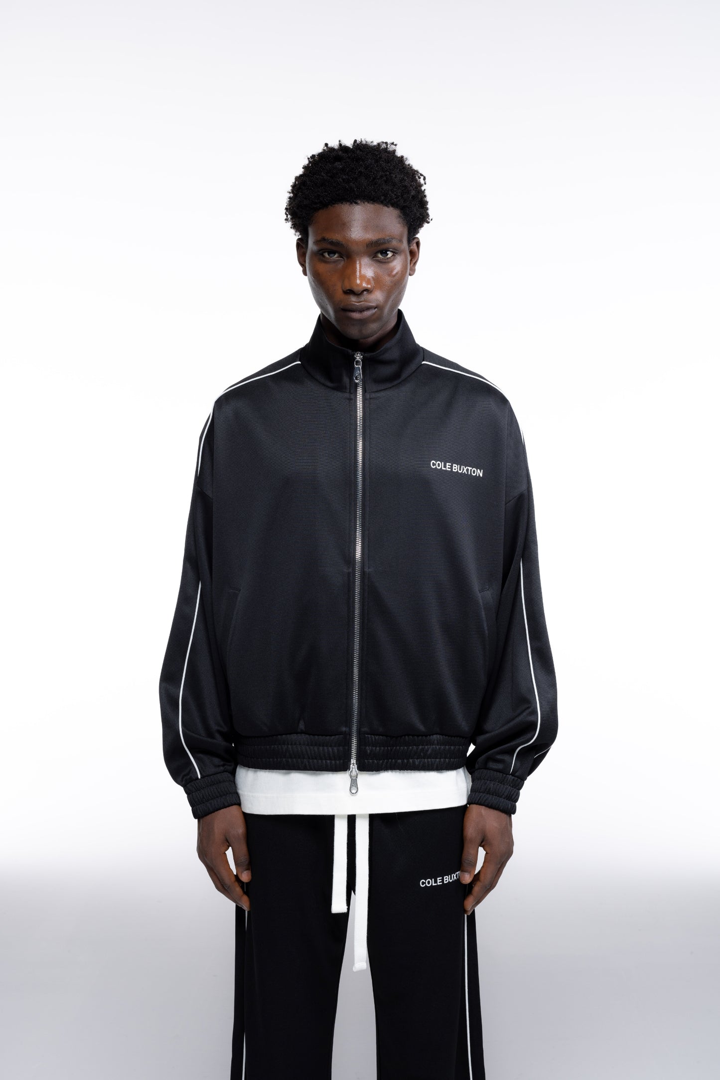 PIPED TRACK JACKET