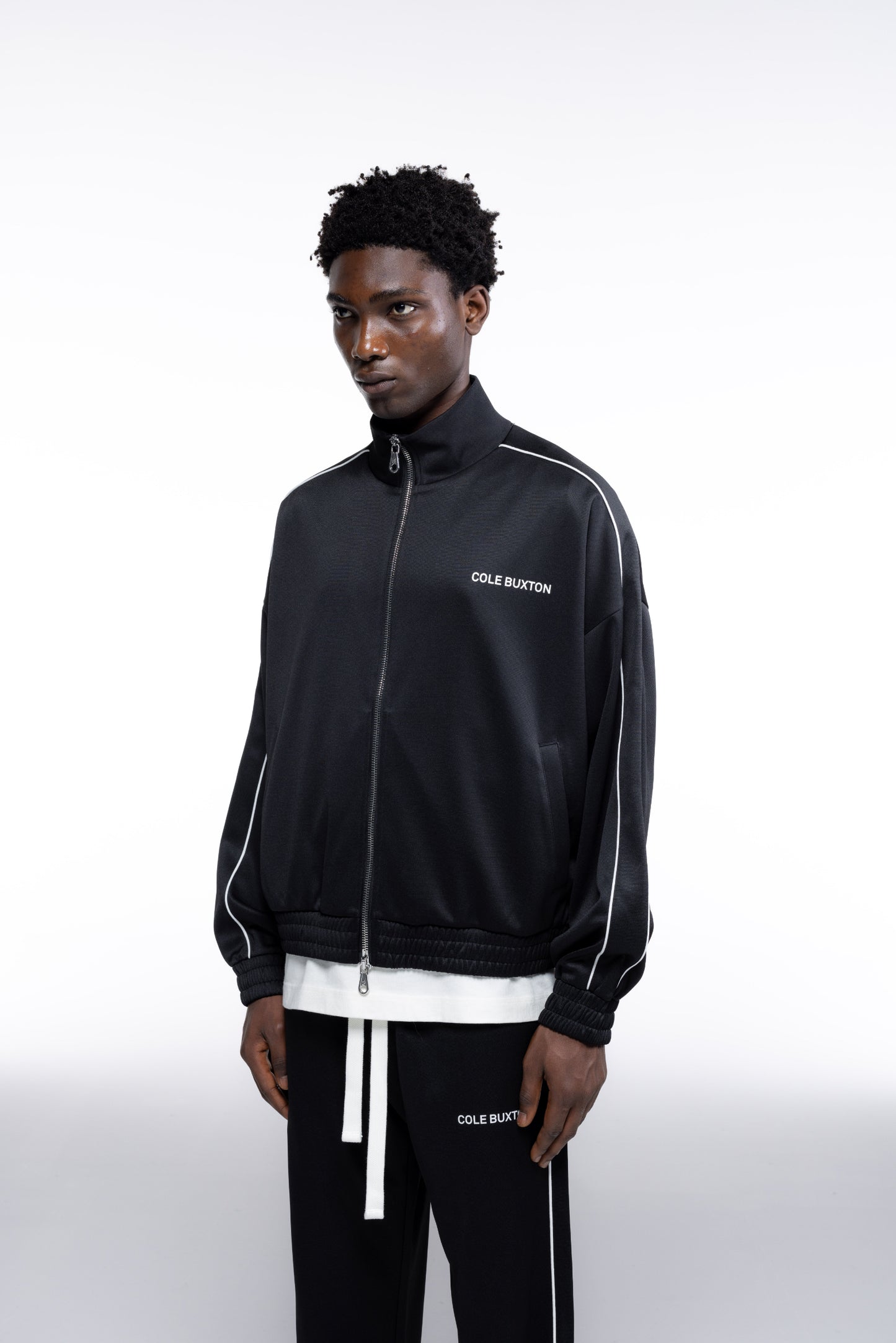 PIPED TRACK JACKET