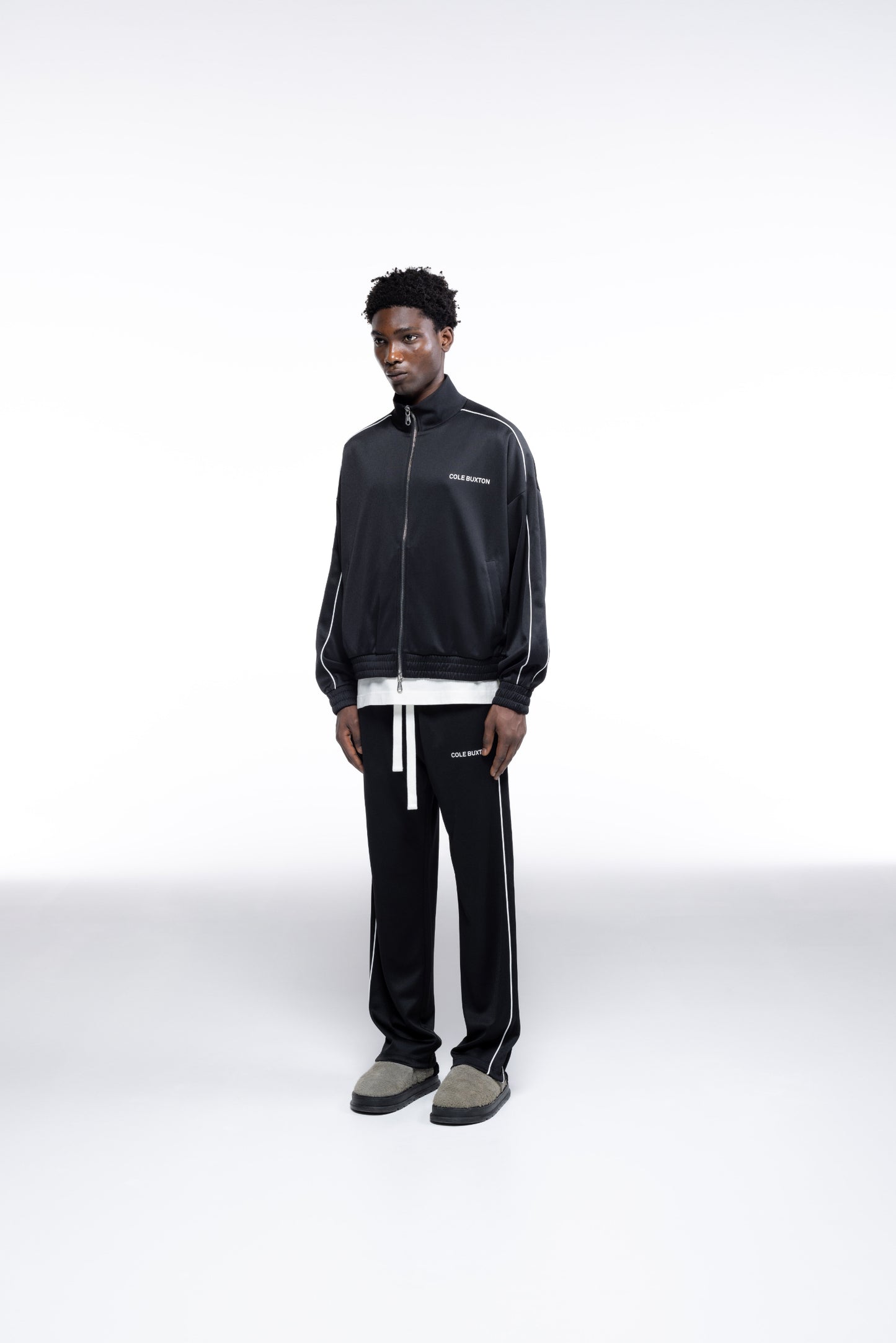 PIPED TRACK JACKET