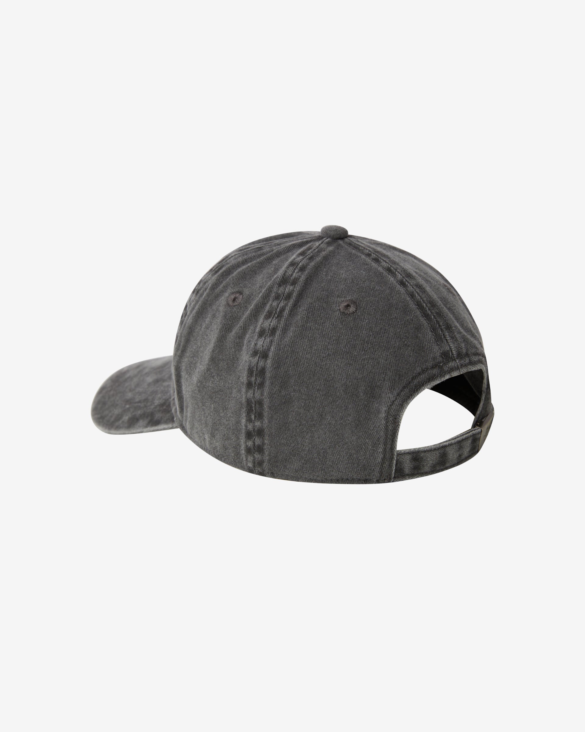 Cole Buxton | Garment Dyed Dad Cap | Mens | One Size Fits All | Washed Black