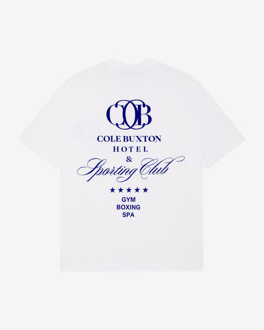 Cole Buxton | Hotel T-Shirt | Mens | Cotton | White