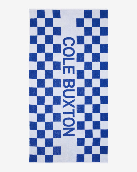 CHEQUERED TOWEL