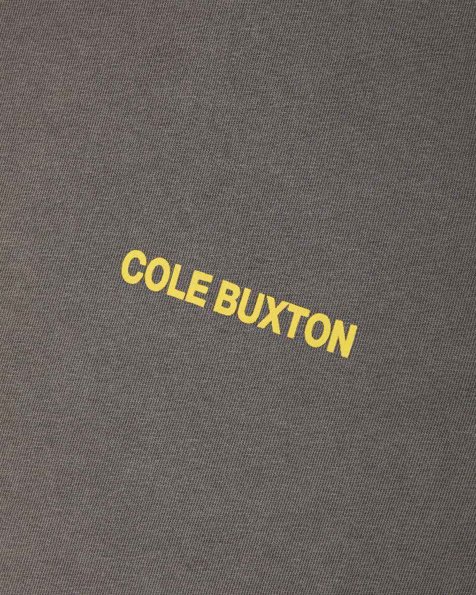 Cole Buxton | Cb Sportswear T-Shirt | Mens | Og Washed Black/Yellow