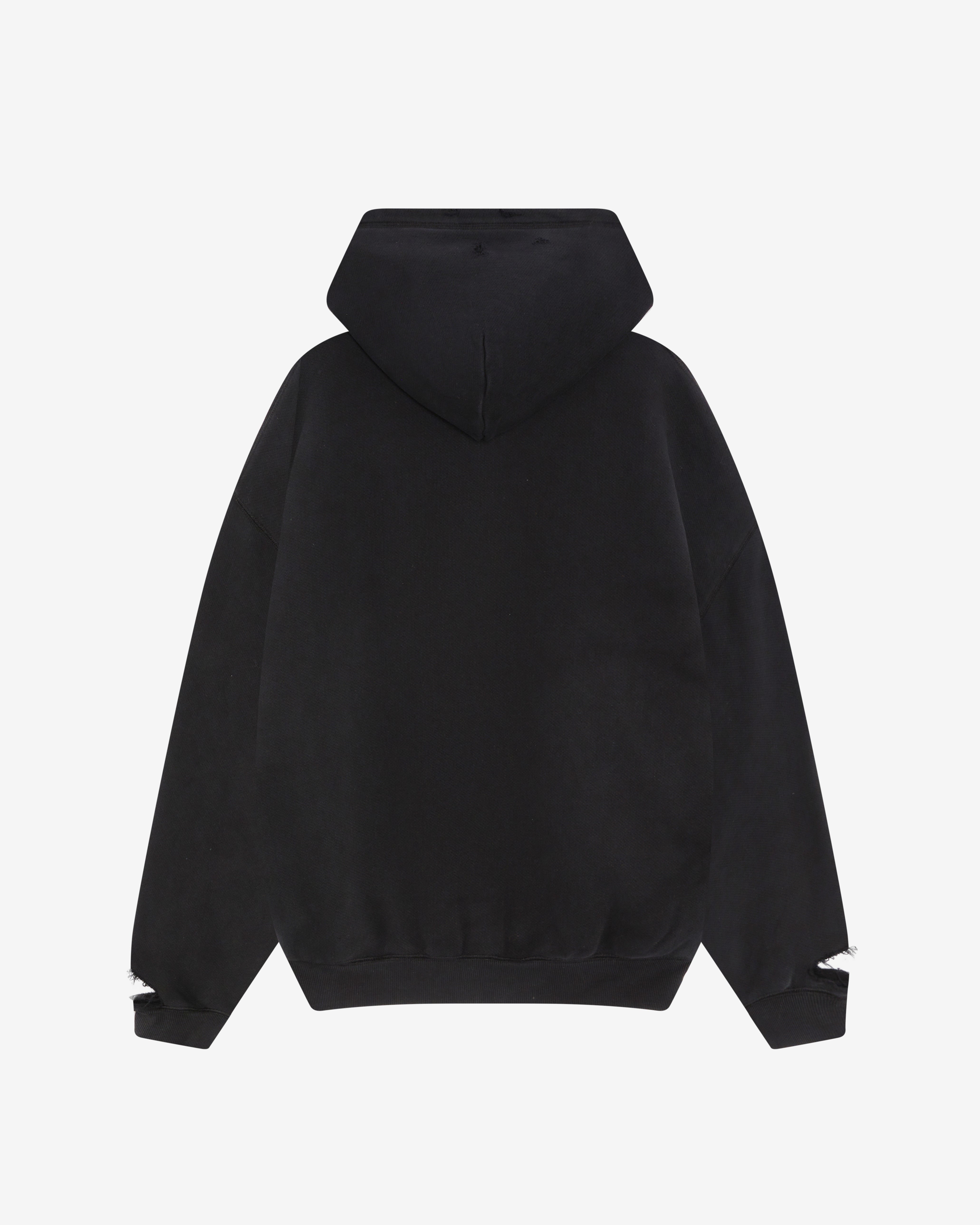 Plain black hoodie mens online