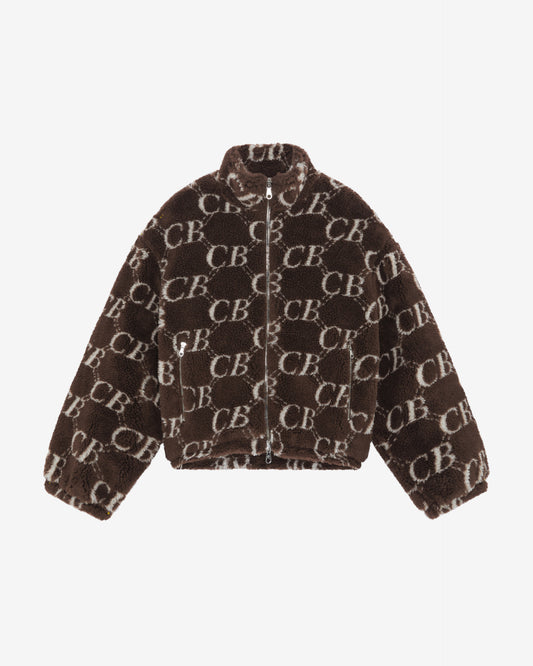 CB MONOGRAM FLEECE