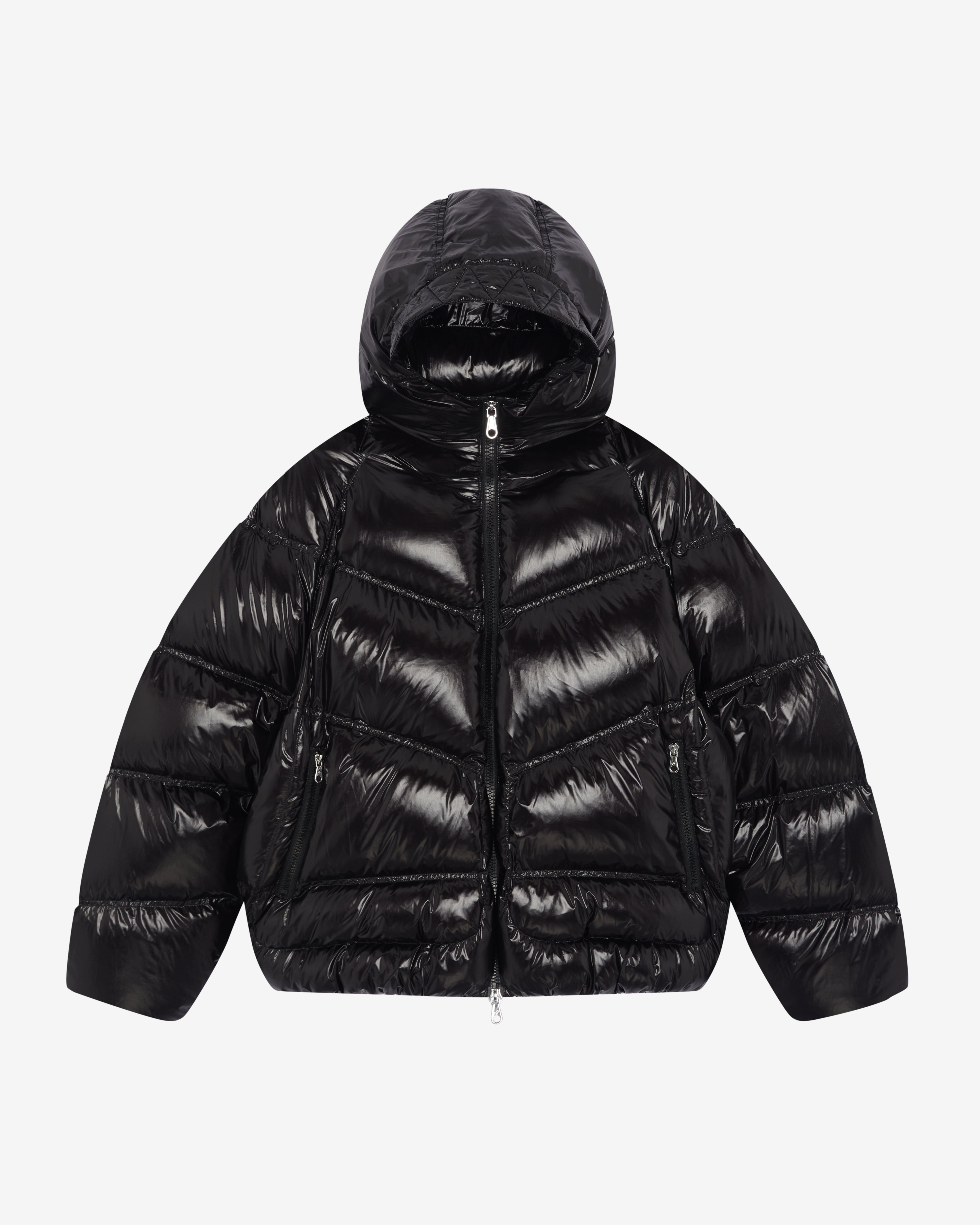 HOODED INSULATED JACKET