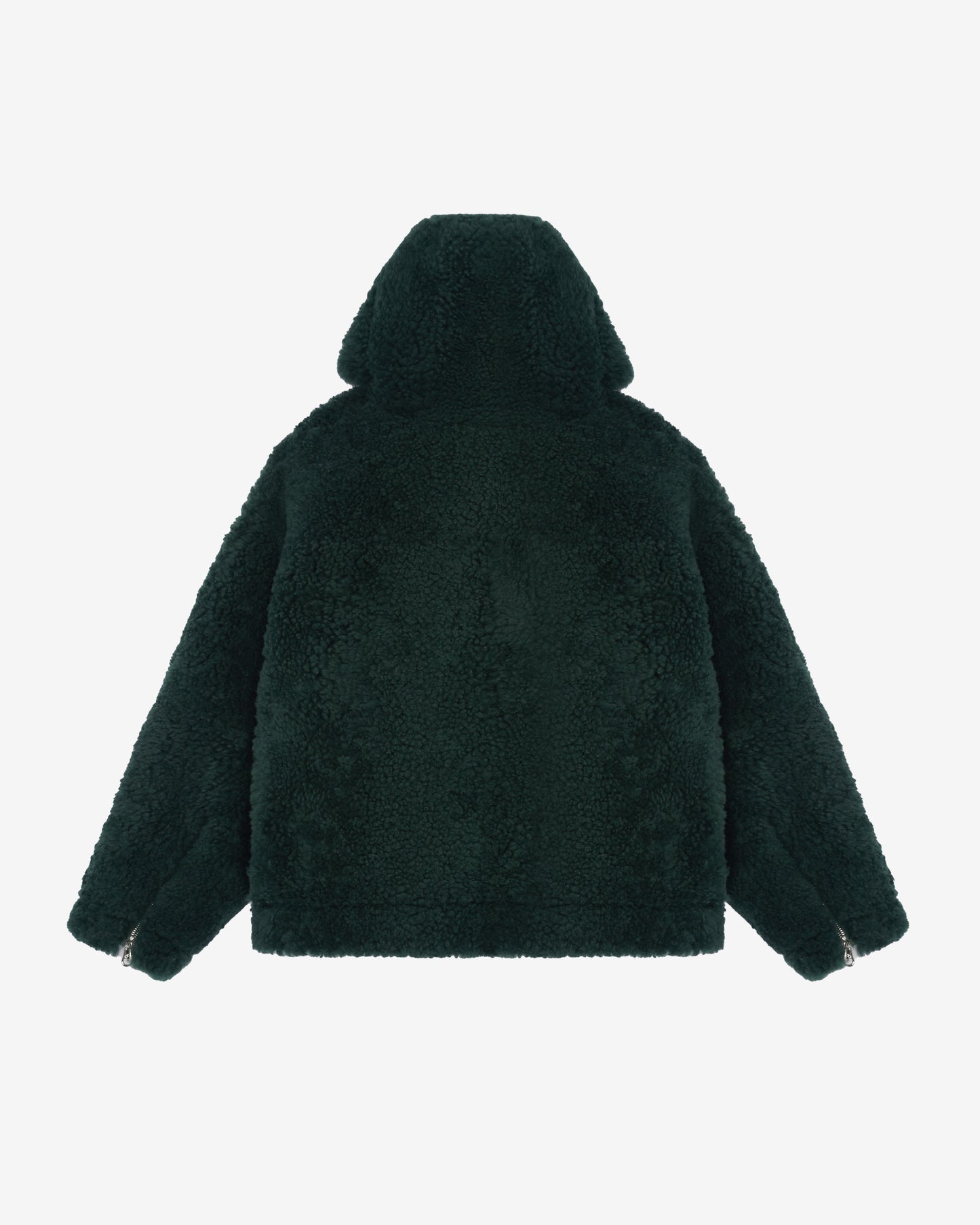 CB HOODED SHEARLING JACKET