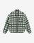 Cole Buxton | Wool Overshirt | Mens | Green/White