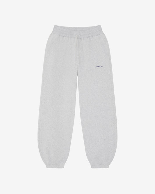 Cole Buxton | Mini Logo Sweatpants | Mens | Light Grey Marl