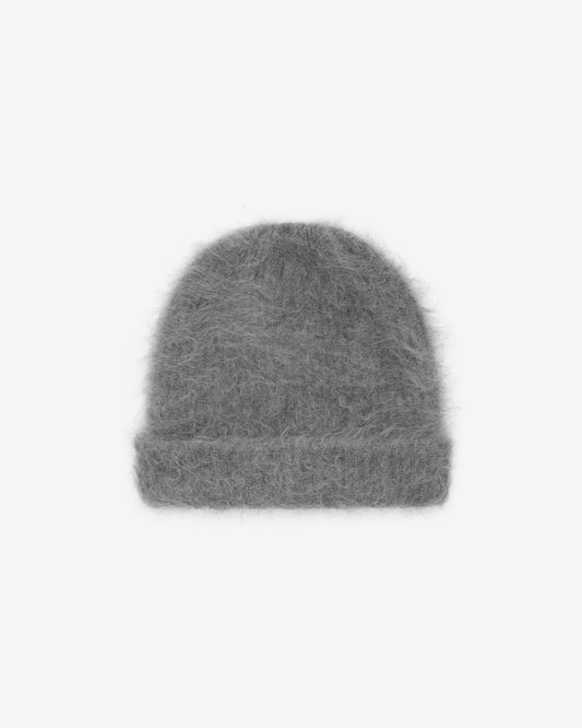 BLANK ALPACA KNIT BEANIE