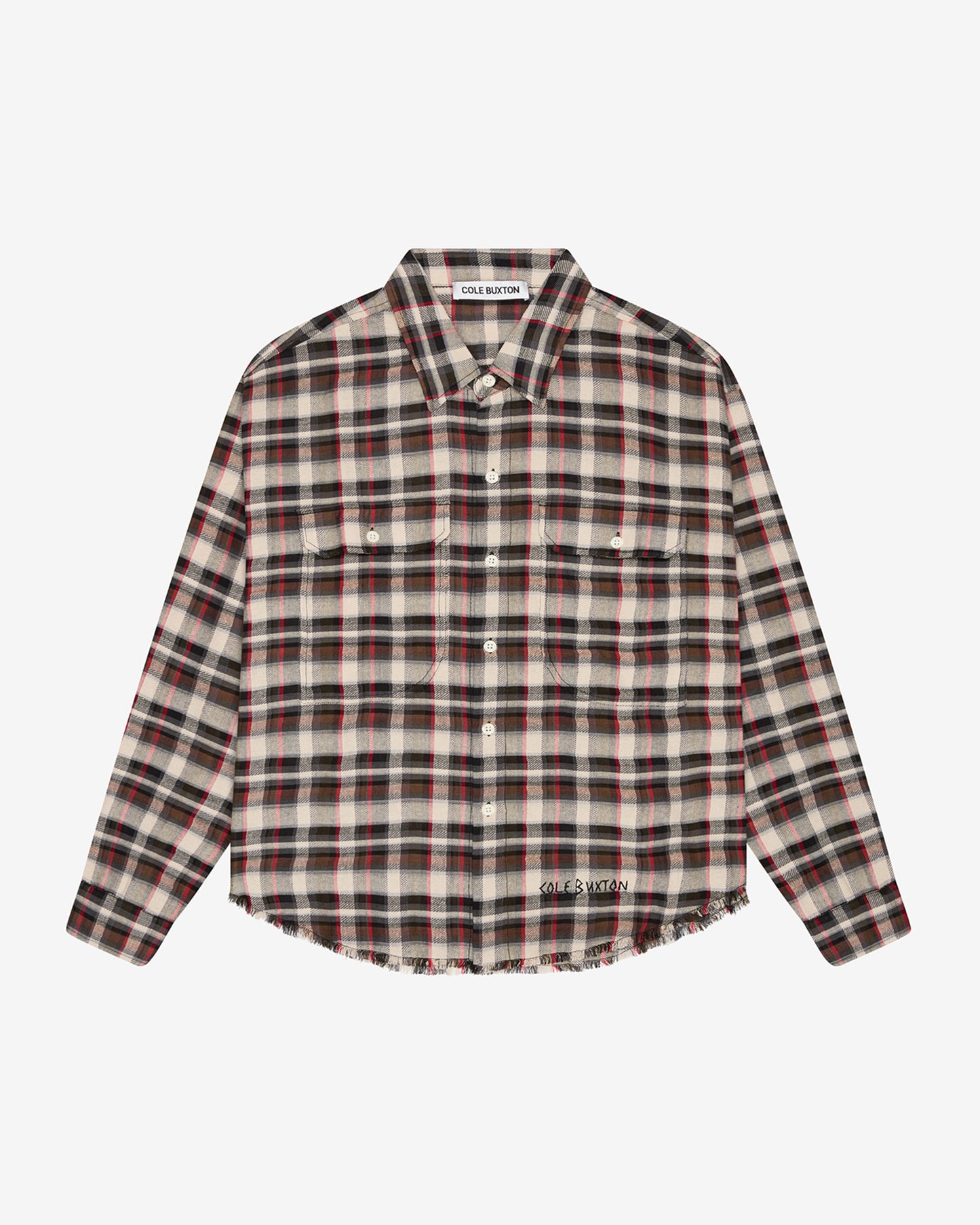 Cole Buxton | Ivy League Shirt | Mens | Viscose | Checked