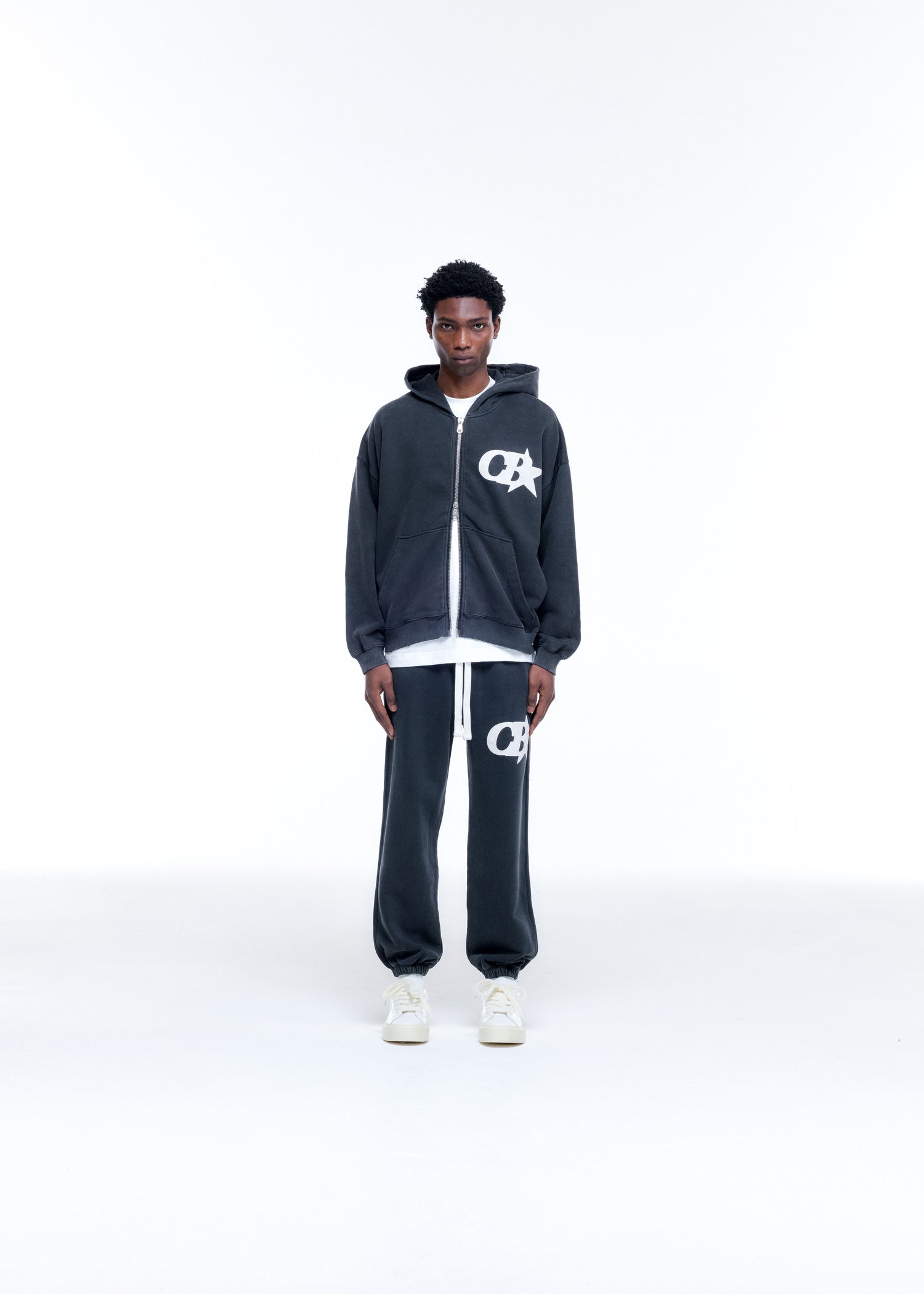 Cole Buxton | Cb Star Zipped Hoodie | Mens | 0