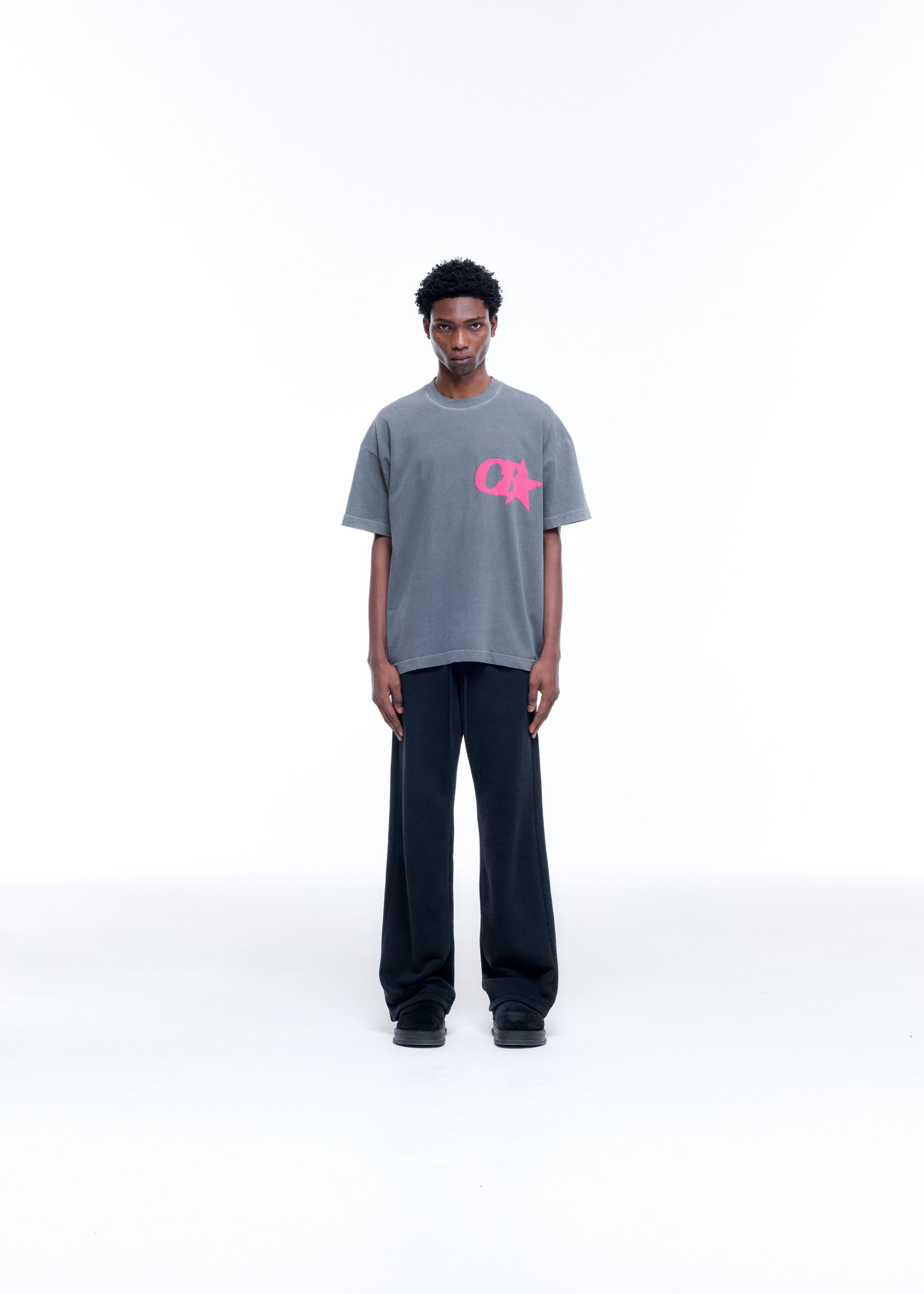 Cole Buxton | Cb Star T-Shirt | Mens | Og Washed Black