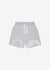 Cole Buxton | Cut Off Varsity Shorts | Mens | Cotton | Light Grey