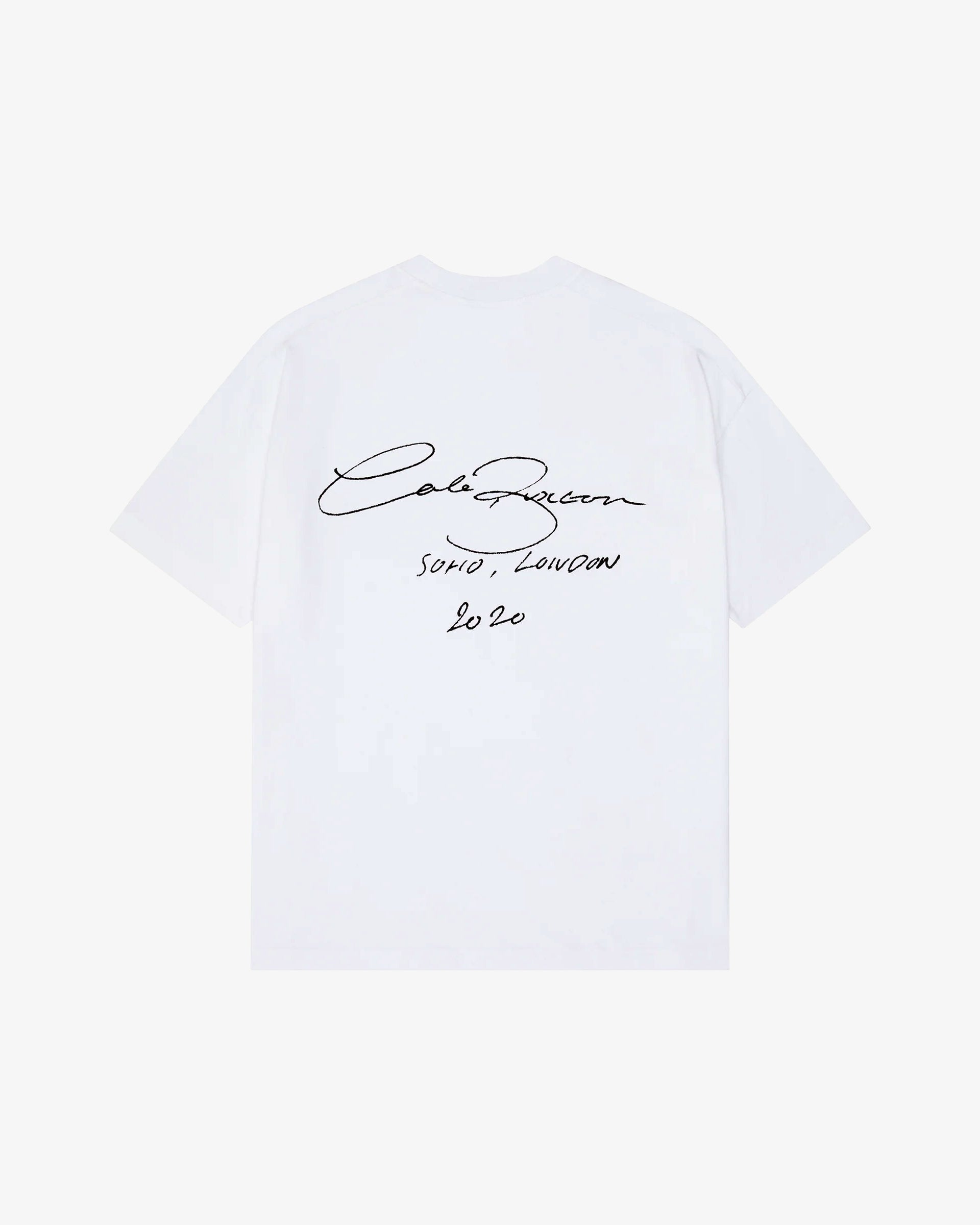 Cole Buxton | Signature T-Shirt | Mens | Cotton | White