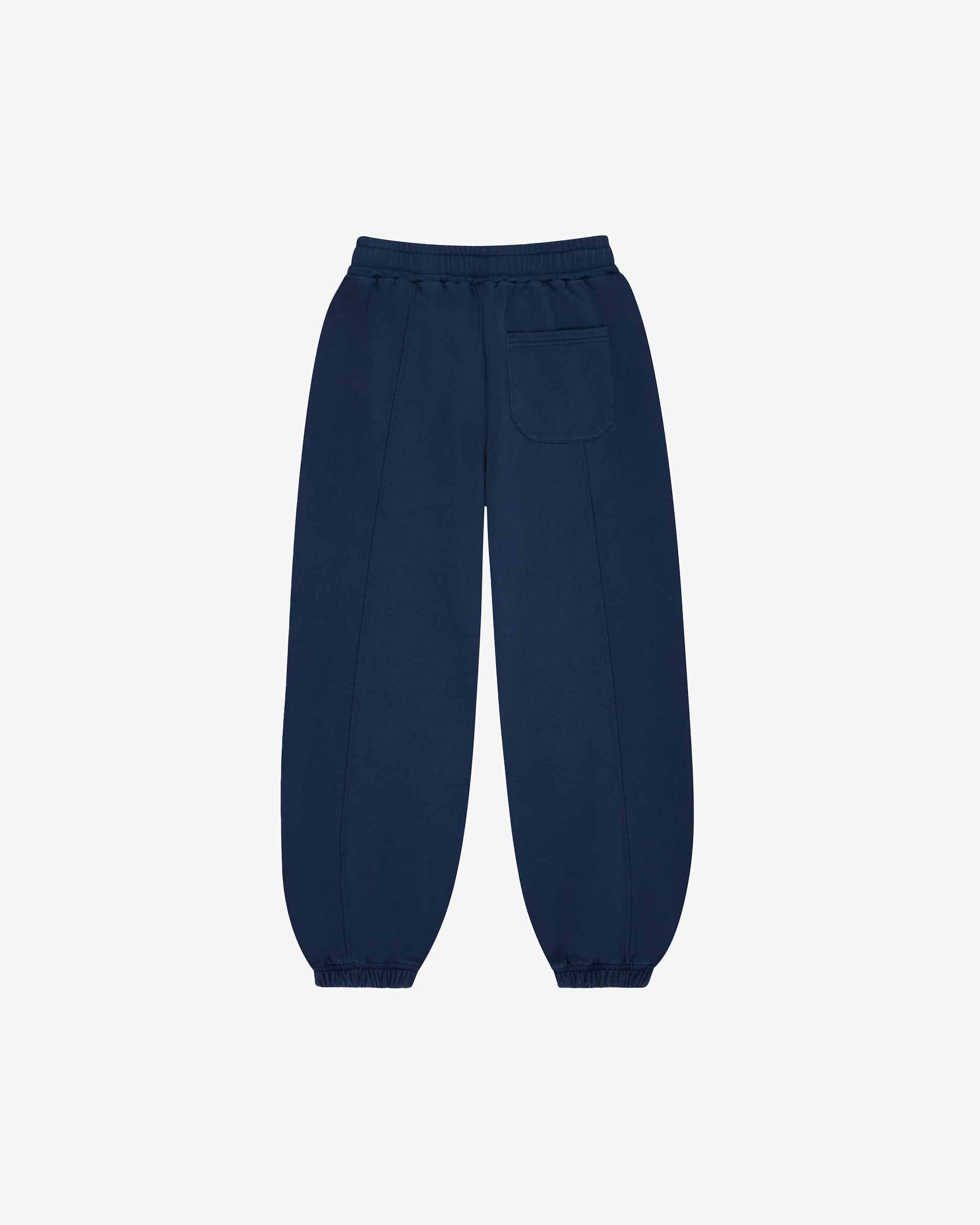 Cole Buxton CB Star Sweatpants Mens Brushed Cotton Navy Blue