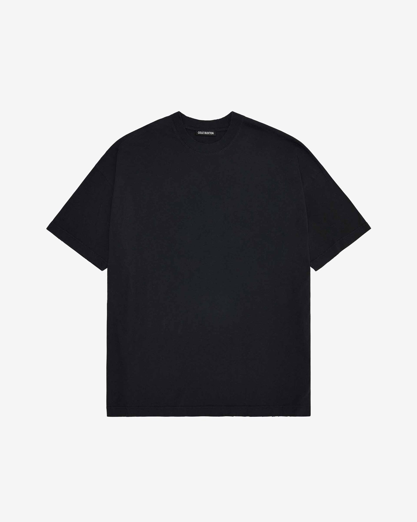 Cole Buxton | Distressed Lightweight T-Shirt | Unisex | Cotton | Vintage Black