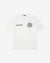 Cole Buxton | Double Logo Sports T-Shirt | Unisex | Cotton | Vintage White